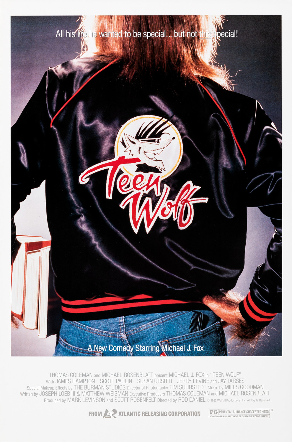 Extra Large Movie Poster Image for Teen Wolf (#3 of 3)