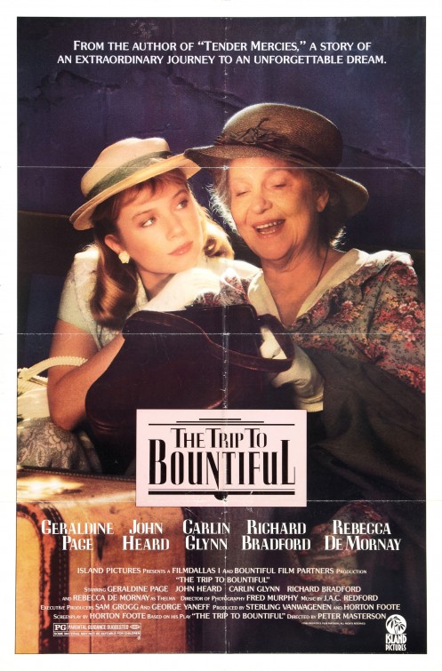 The Trip To Bountiful Movie Poster