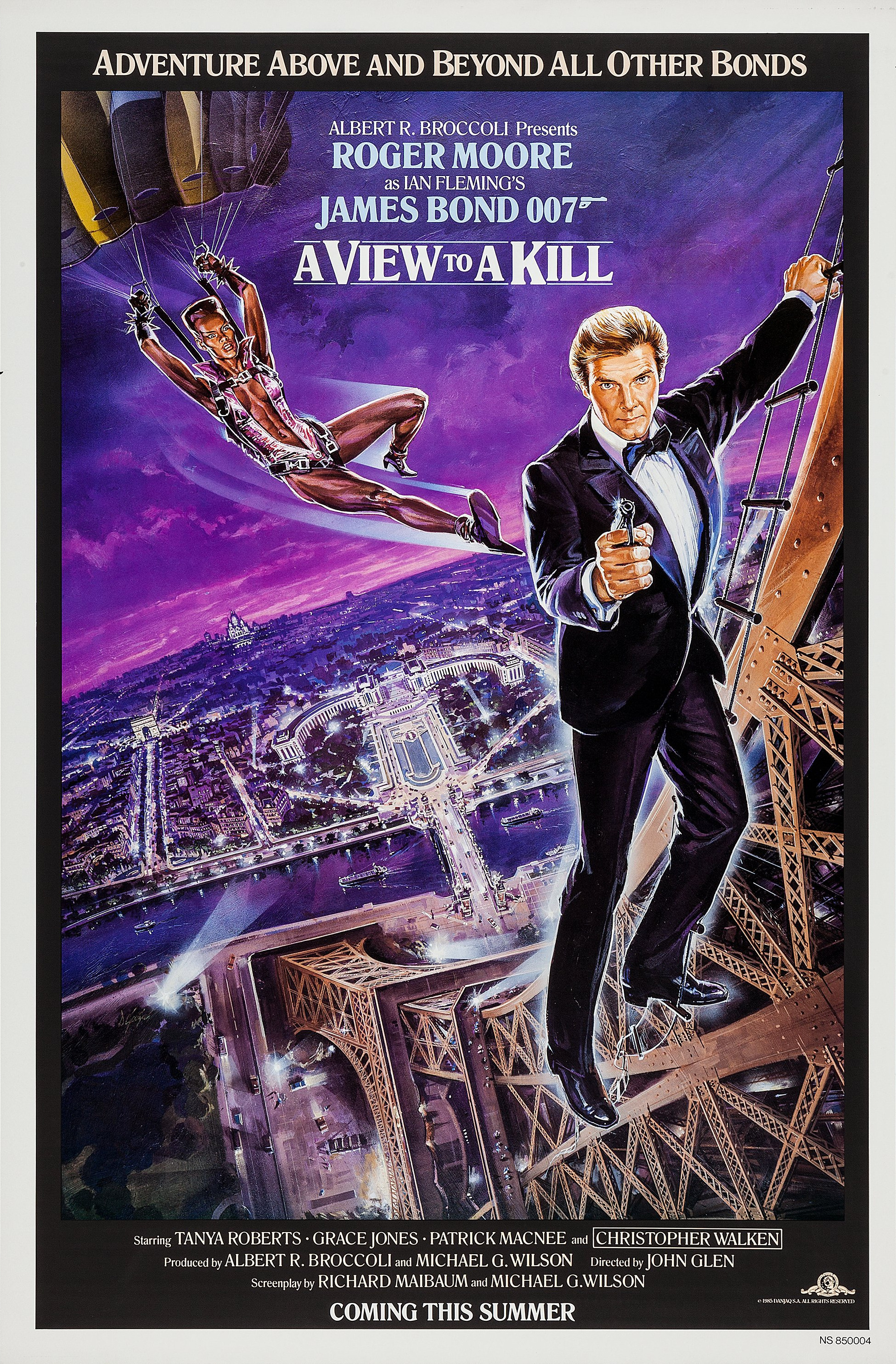 Mega Sized Movie Poster Image for A View to a Kill (#2 of 6)