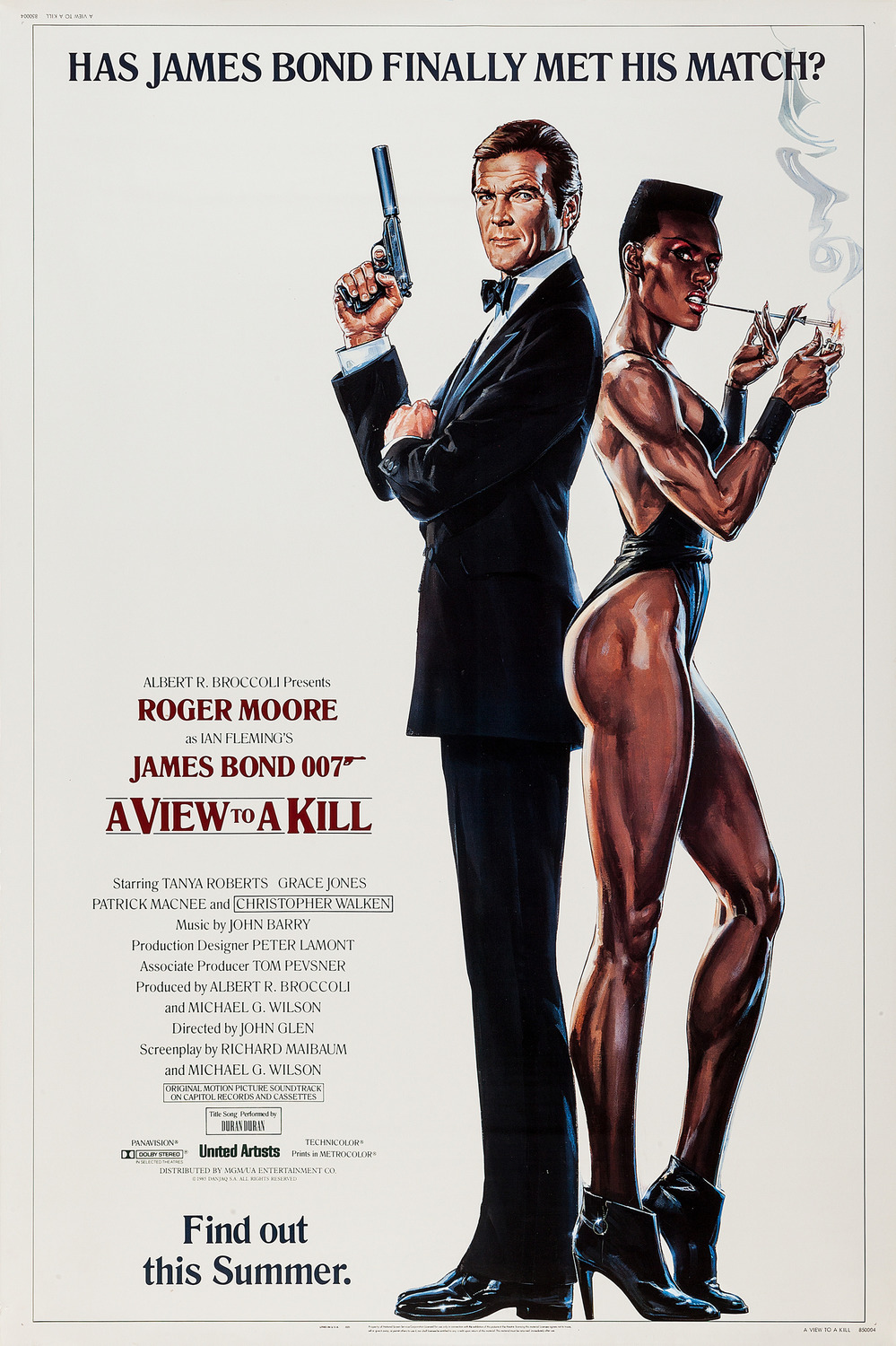 Extra Large Movie Poster Image for A View to a Kill (#3 of 6)