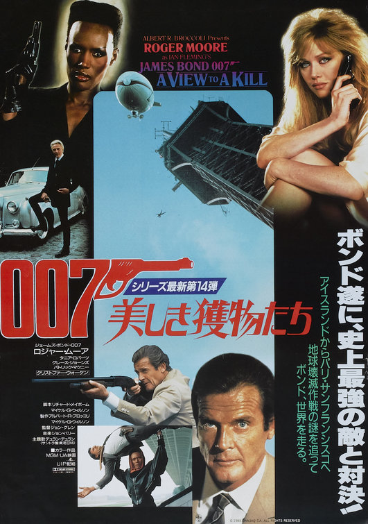 A View to a Kill Movie Poster