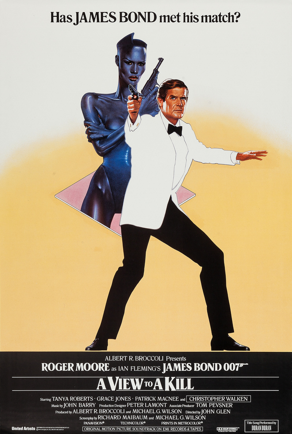 Extra Large Movie Poster Image for A View to a Kill (#6 of 6)