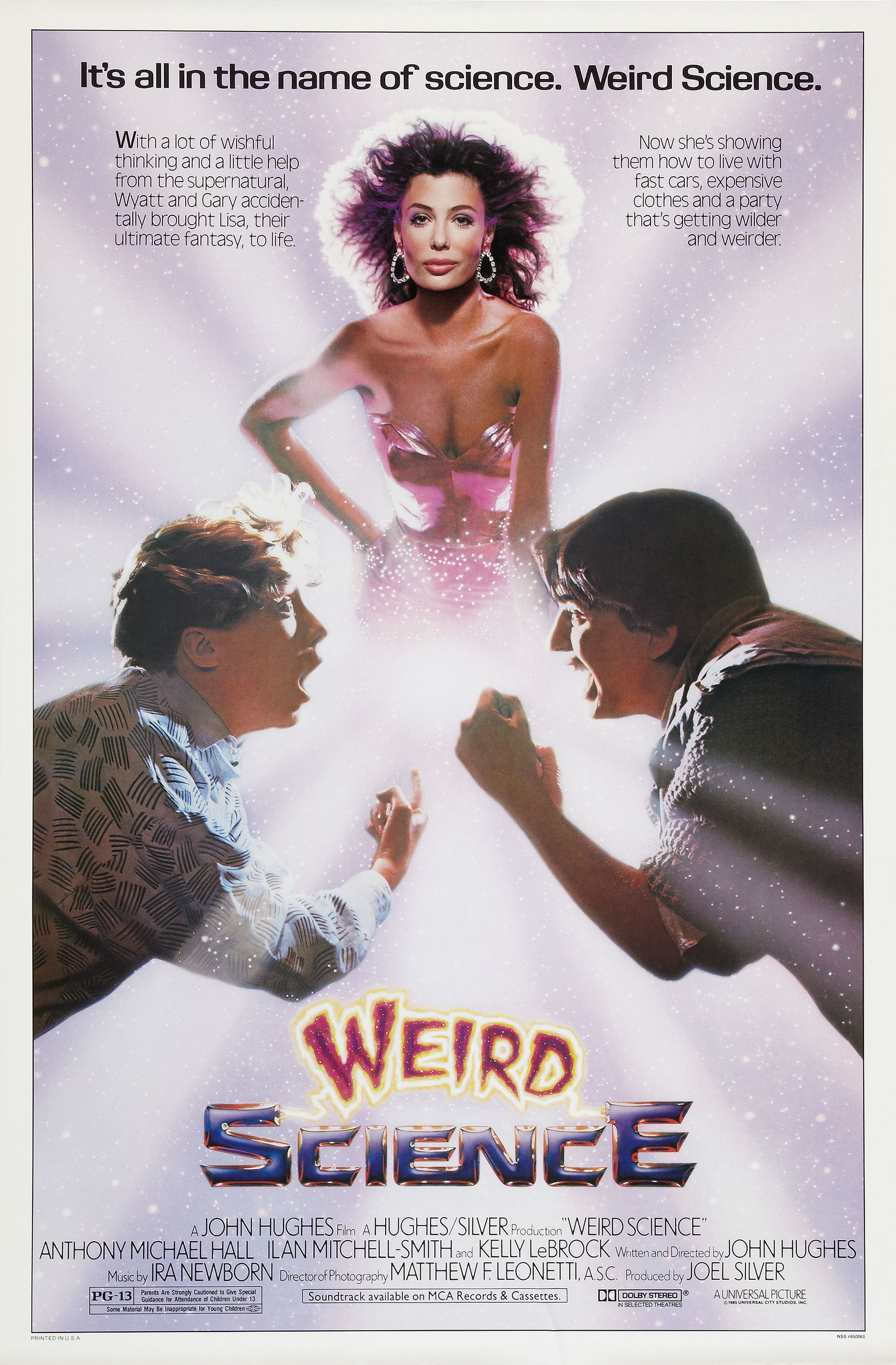 Mega Sized Movie Poster Image for Weird Science (#1 of 2)