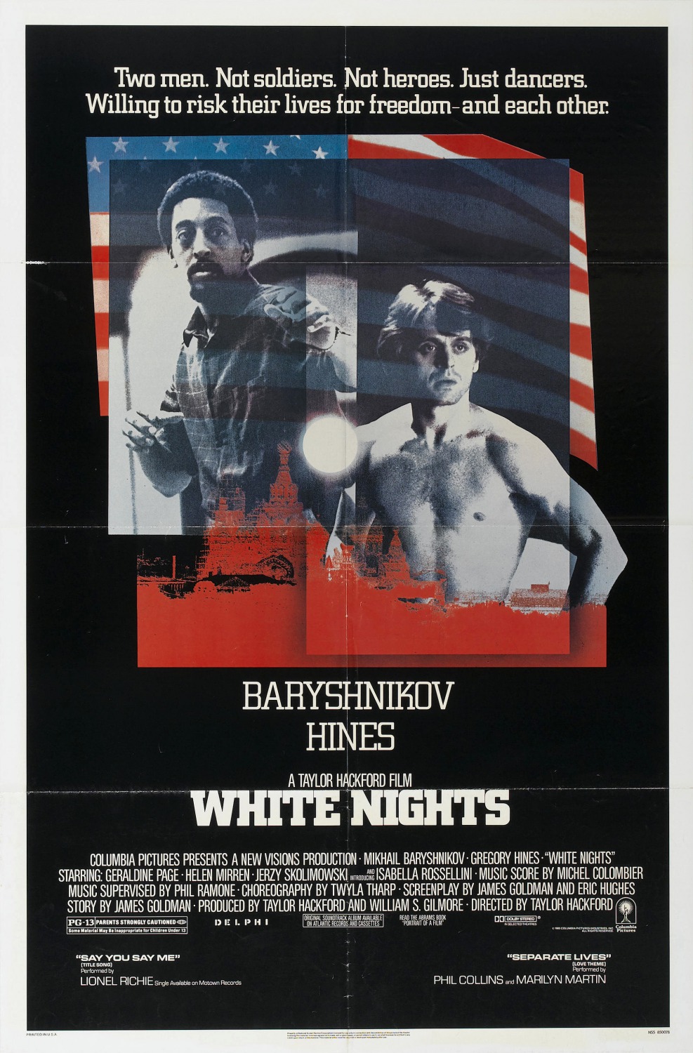Extra Large Movie Poster Image for White Nights (#2 of 2)