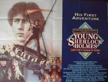 Young Sherlock Holmes Movie Poster