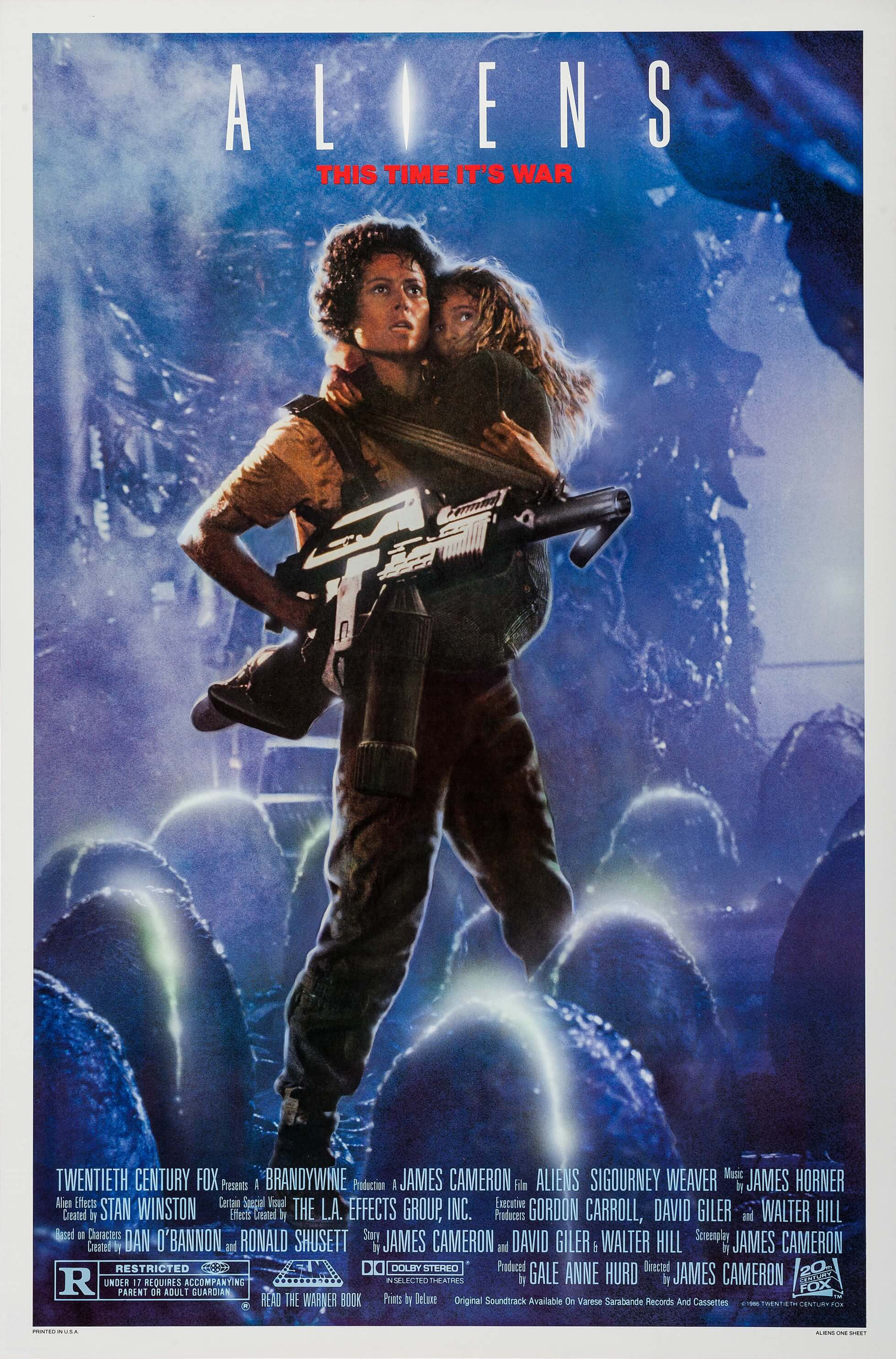 Mega Sized Movie Poster Image for Aliens (#1 of 4)