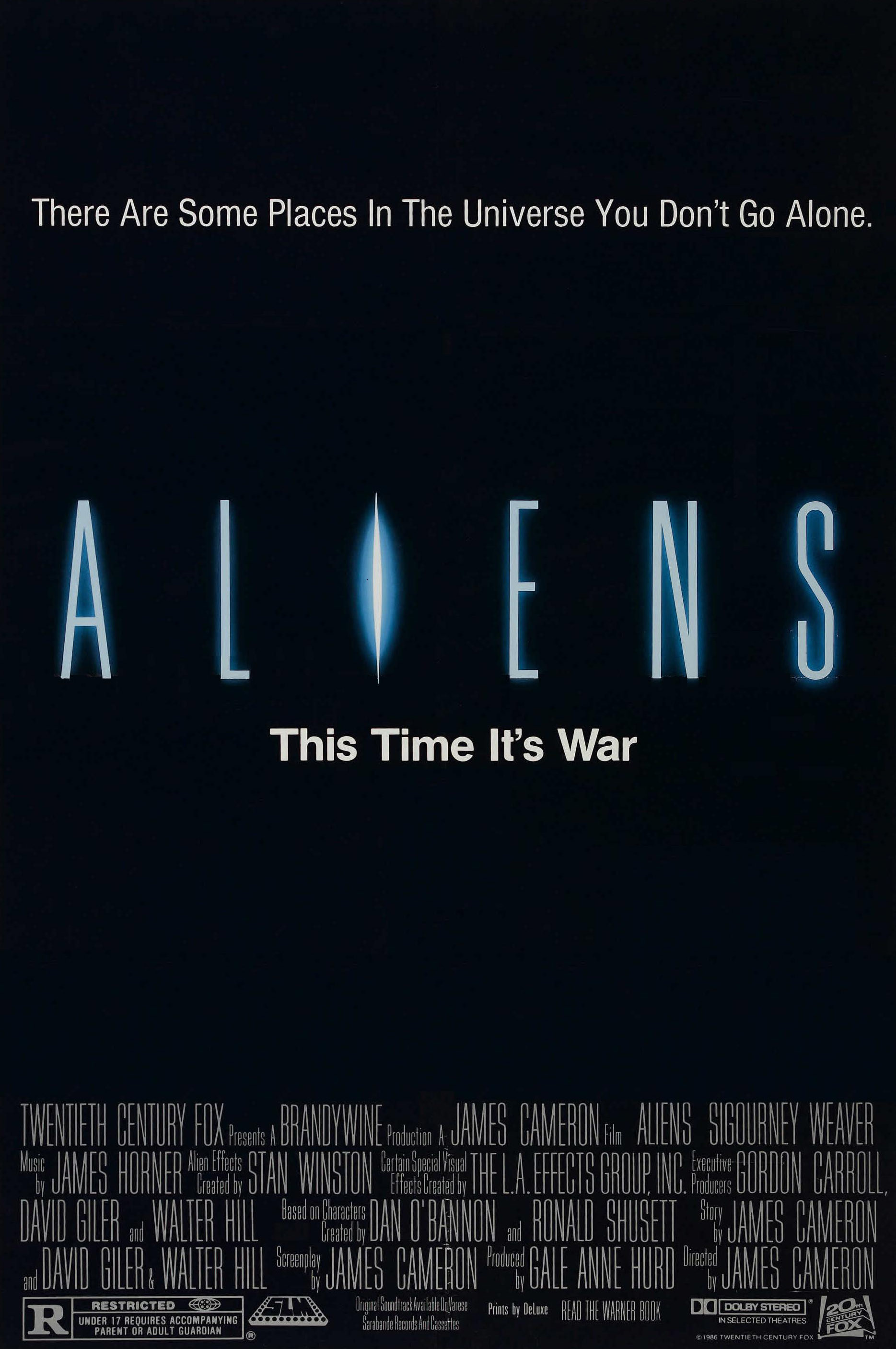 Mega Sized Movie Poster Image for Aliens (#2 of 4)