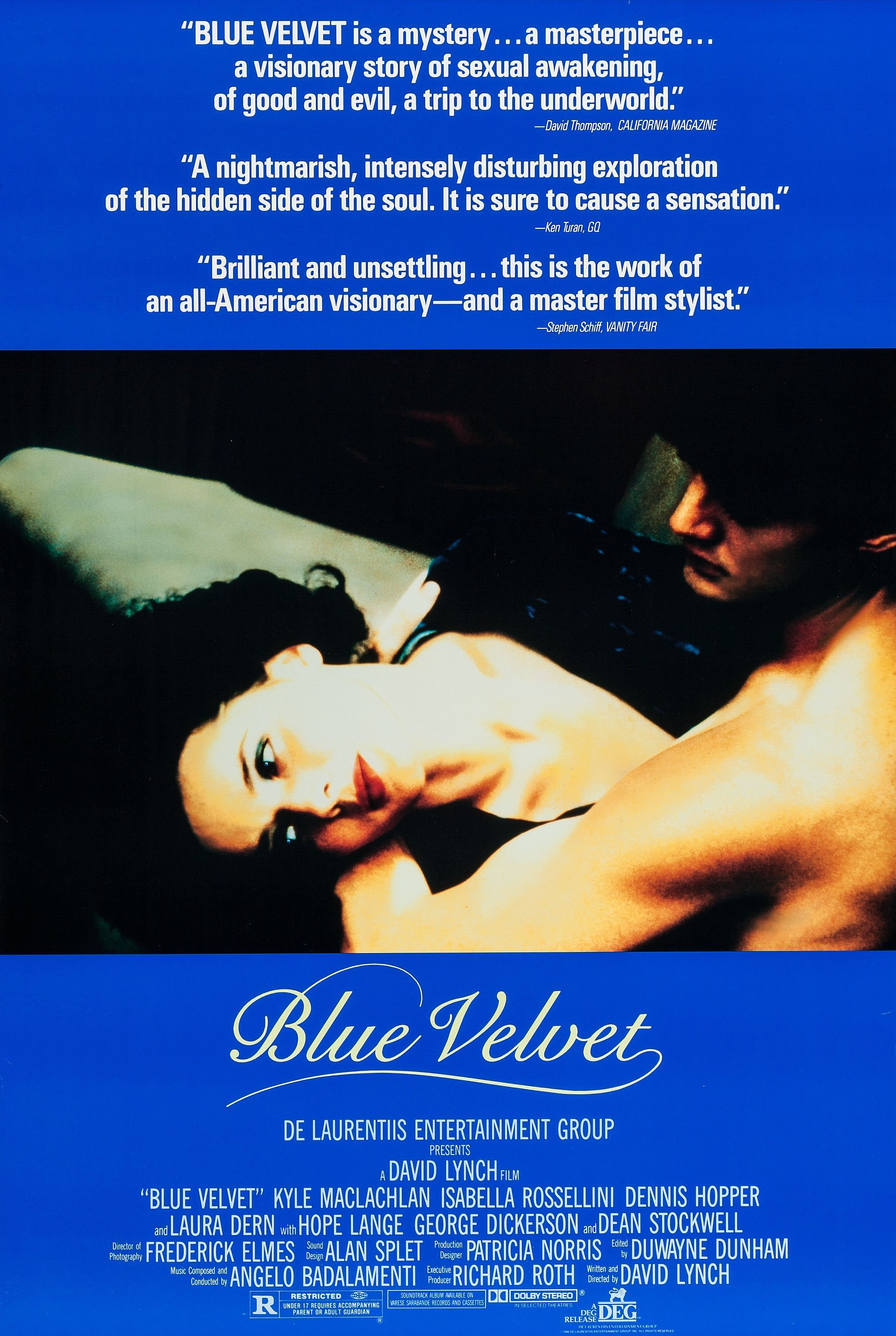 Mega Sized Movie Poster Image for Blue Velvet (#3 of 5)