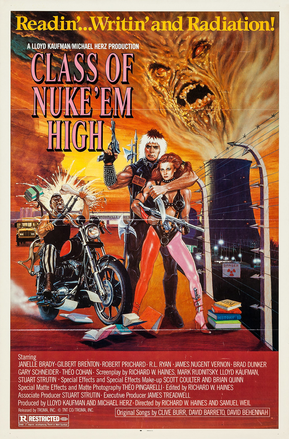 Extra Large Movie Poster Image for Class of Nuke 'Em High 