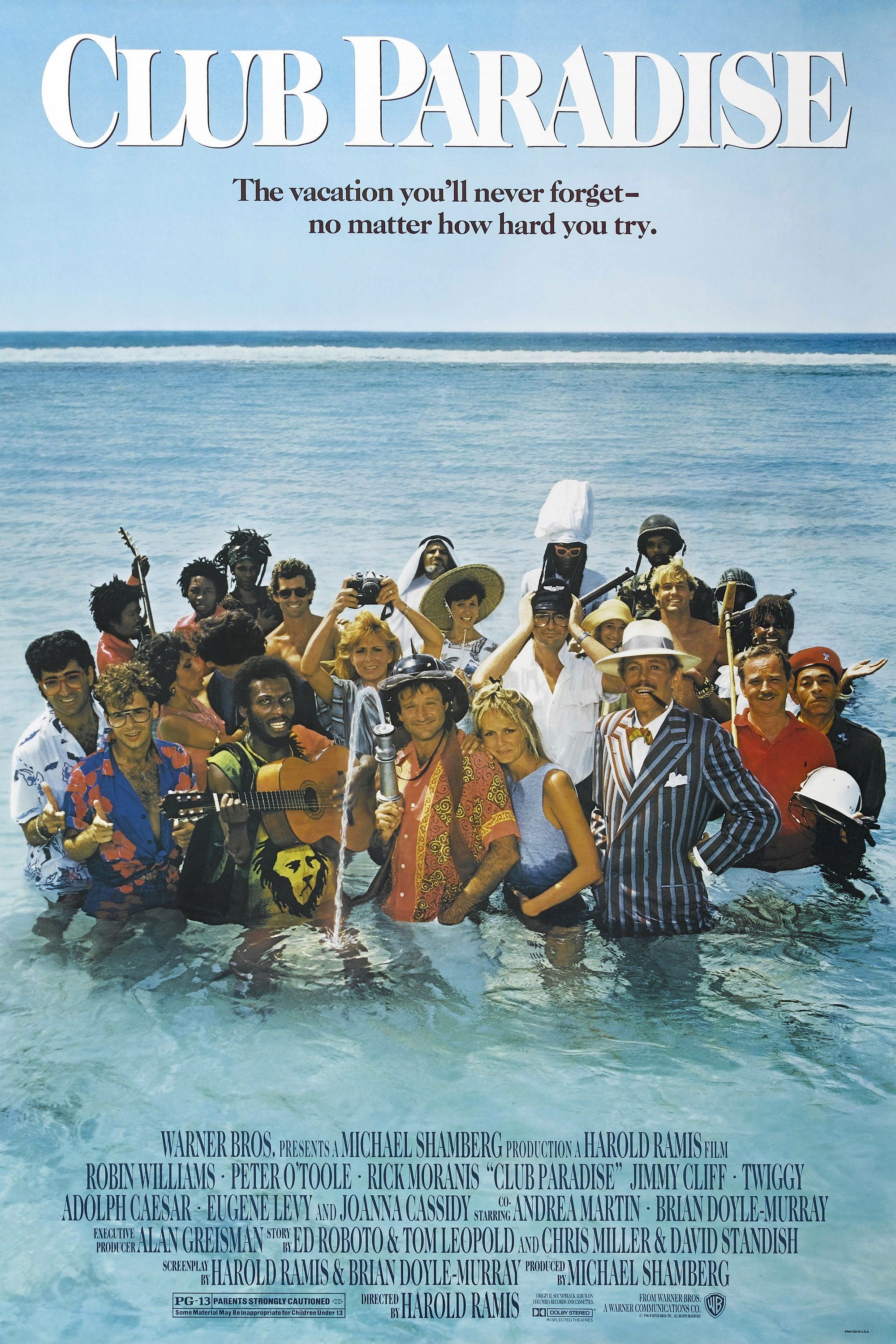 Mega Sized Movie Poster Image for Club Paradise 