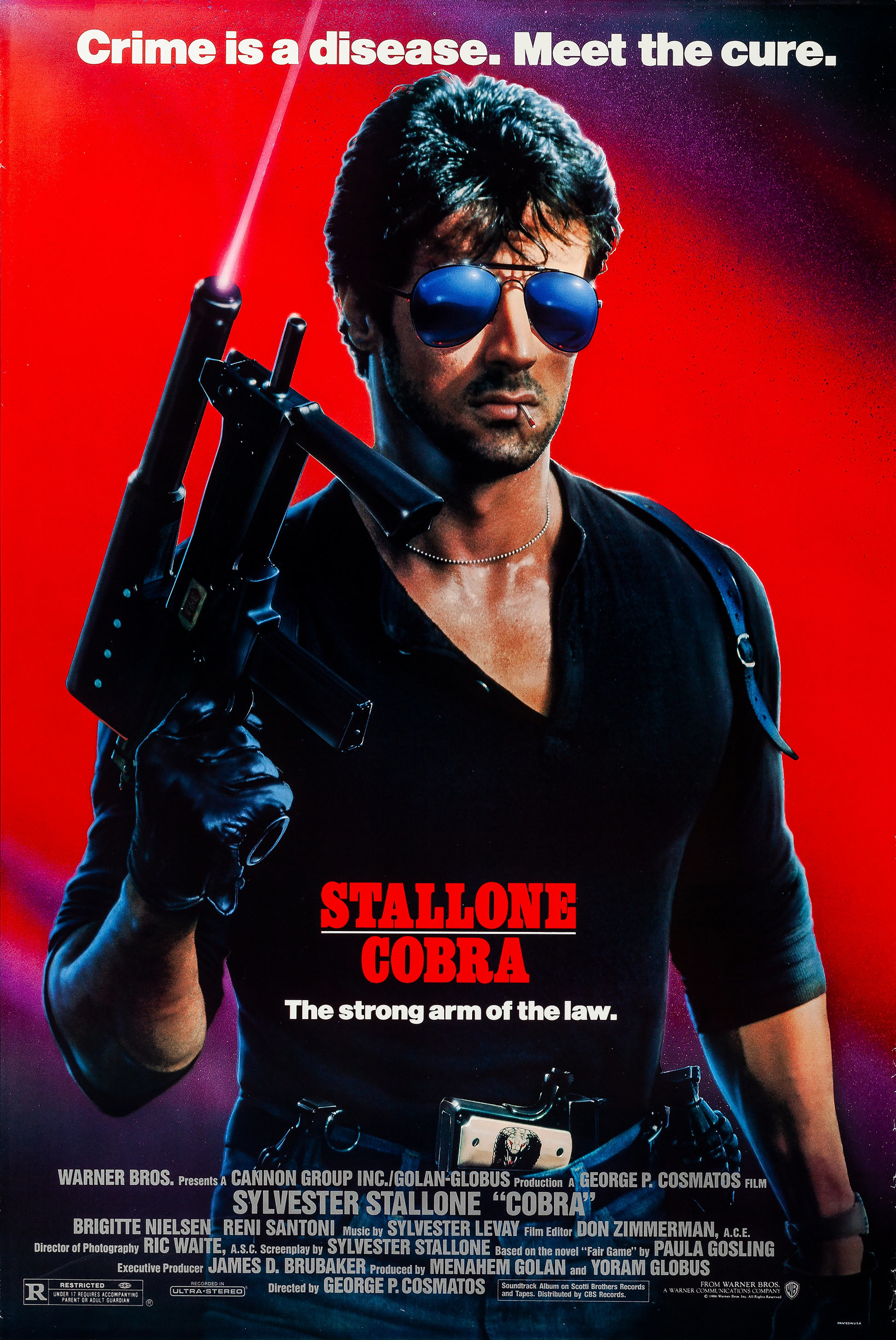 Mega Sized Movie Poster Image for Cobra 