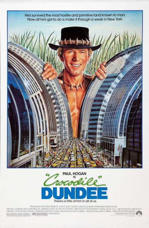Crocodile Dundee Movie Poster