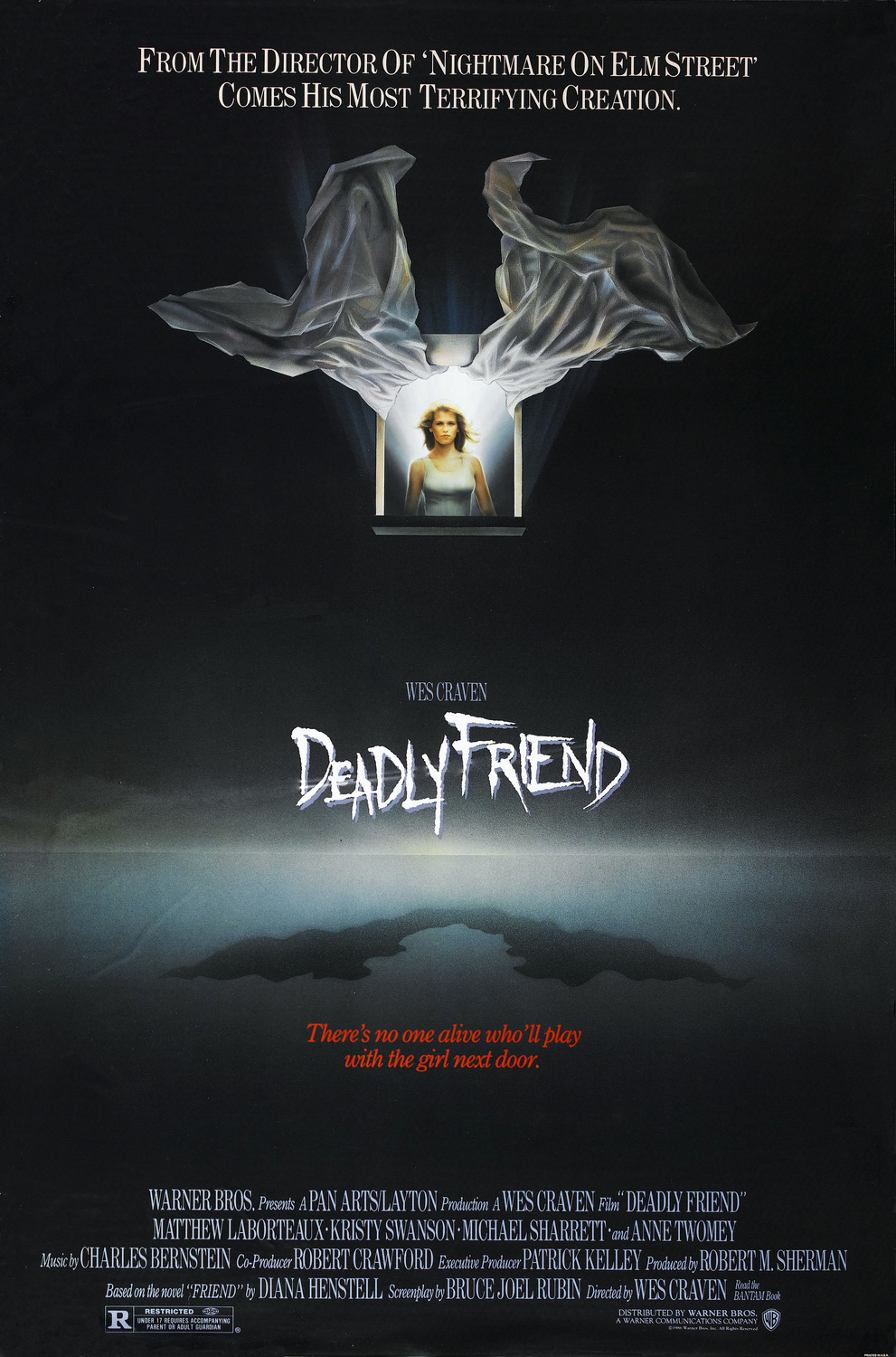 Extra Large Movie Poster Image for Deadly Friend 