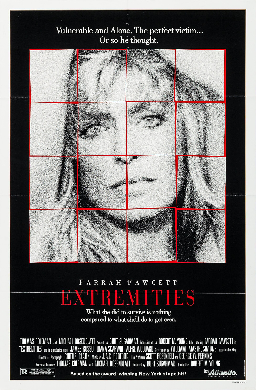 Extra Large Movie Poster Image for Extremities 