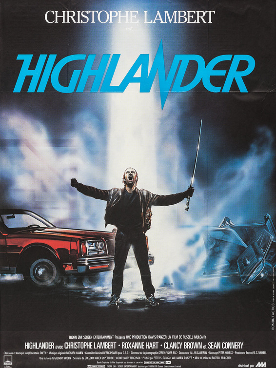 Highlander Movie Poster