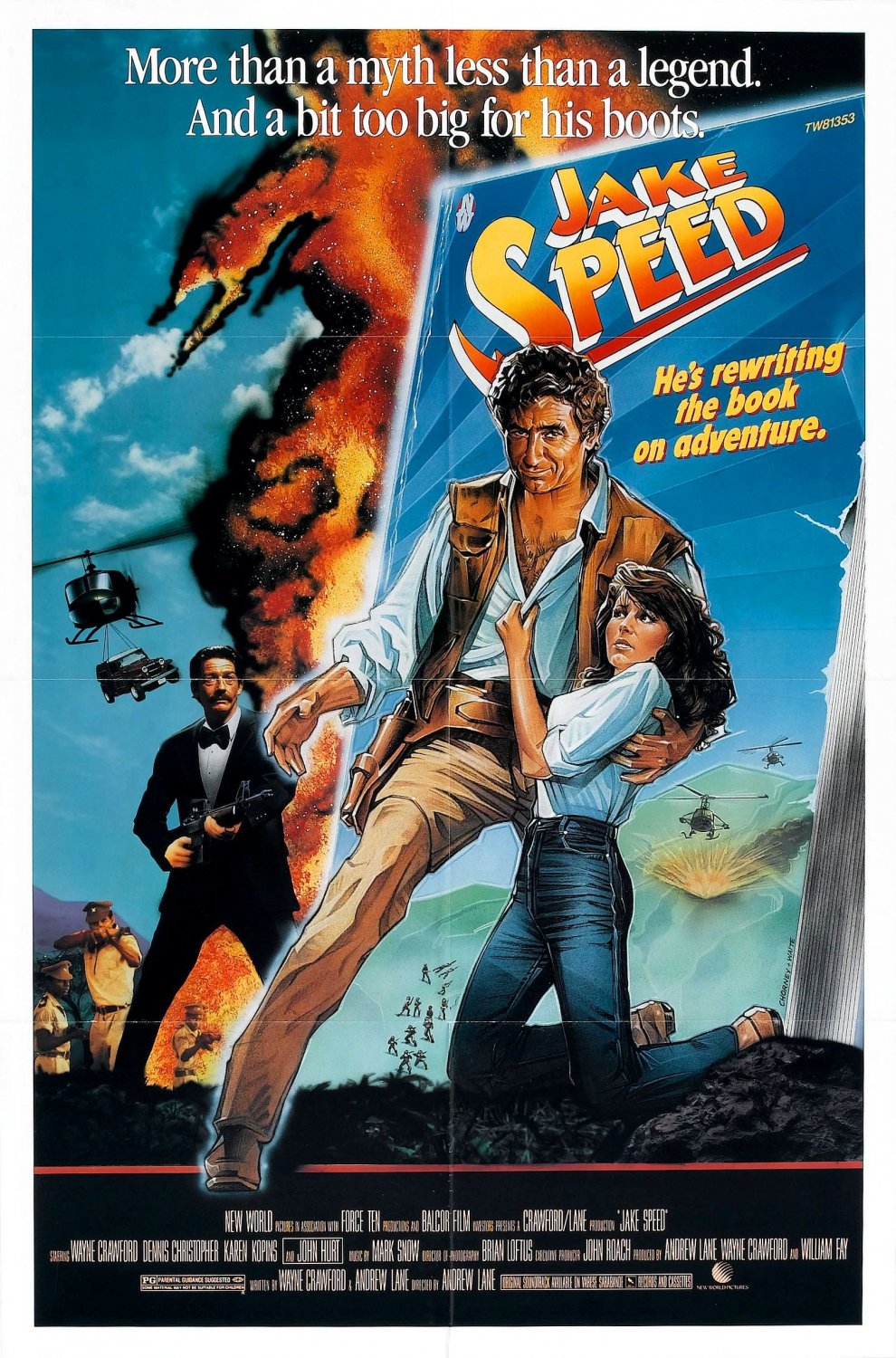 Extra Large Movie Poster Image for Jake Speed 