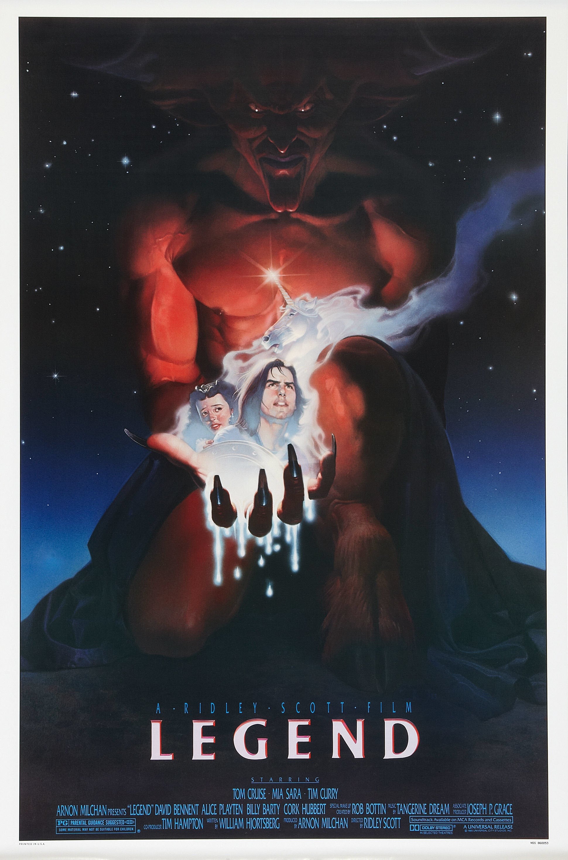 Mega Sized Movie Poster Image for Legend (#1 of 4)