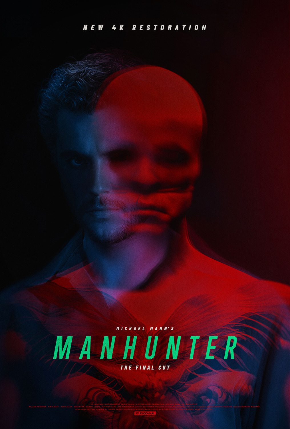 Extra Large Movie Poster Image for Manhunter (#4 of 4)