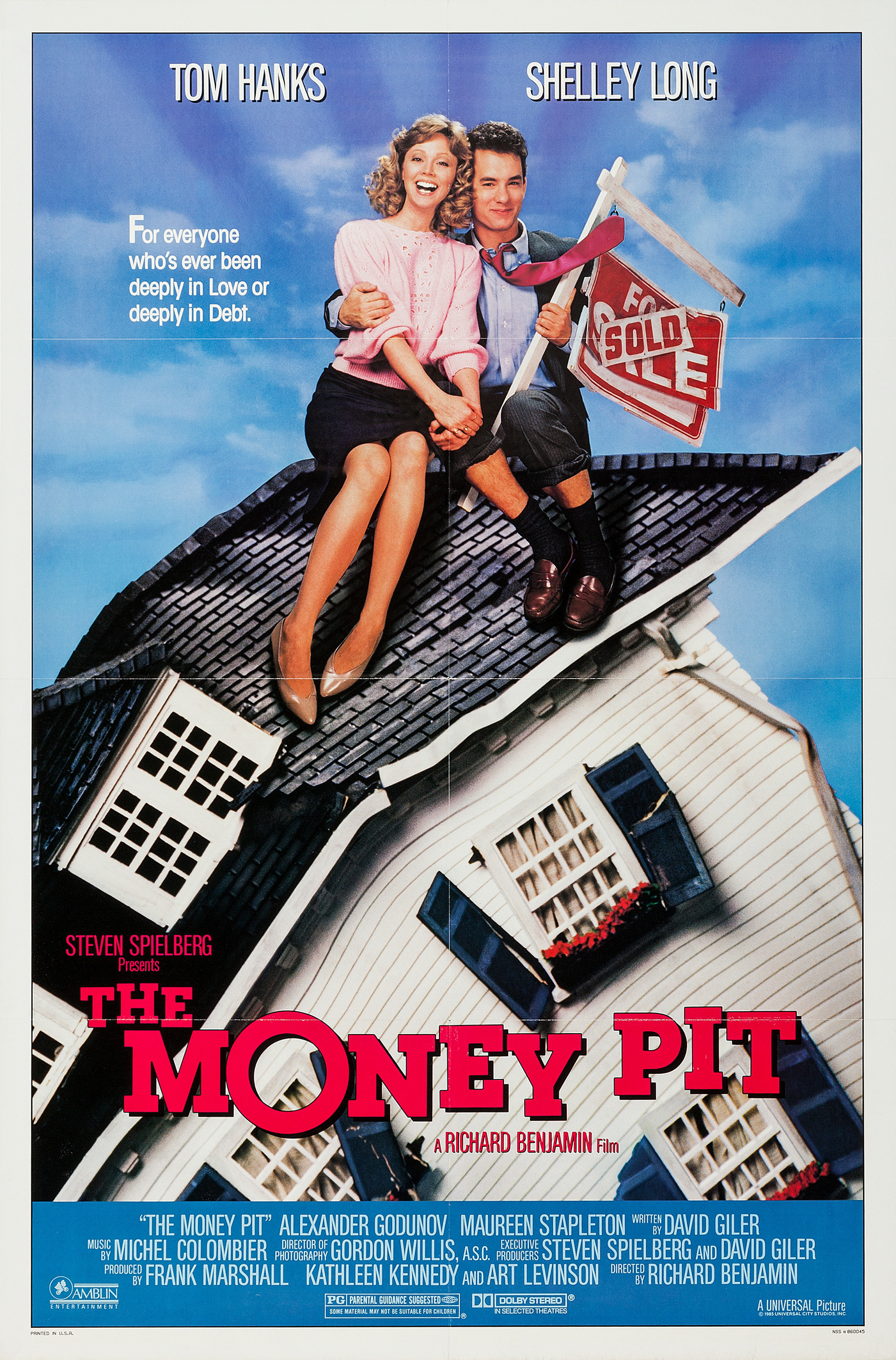 Mega Sized Movie Poster Image for The Money Pit (#1 of 2)