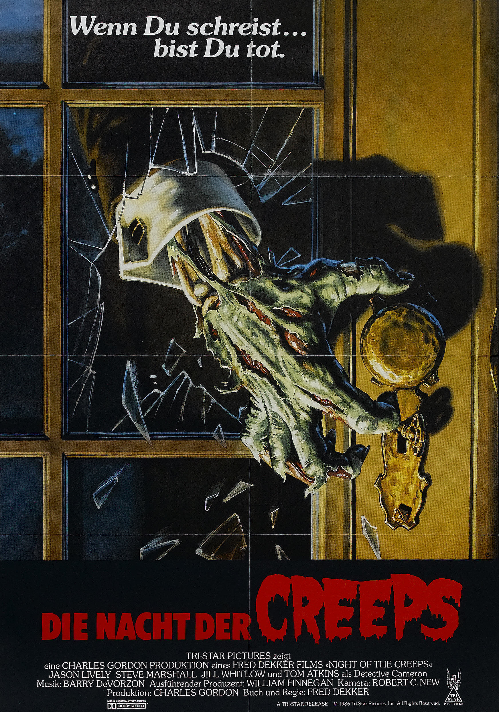 Mega Sized Movie Poster Image for Night of the Creeps (#2 of 2)