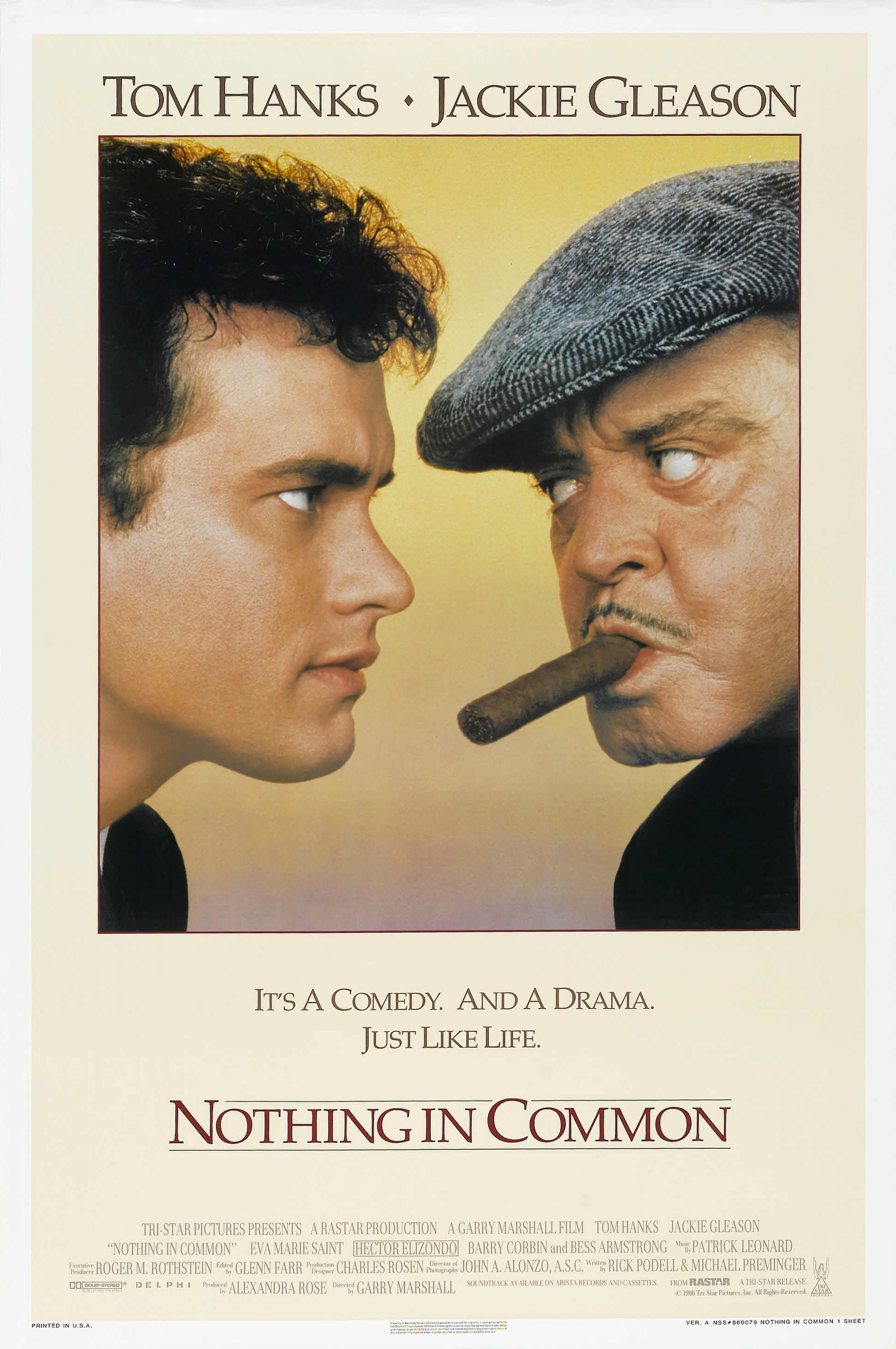 Mega Sized Movie Poster Image for Nothing in Common (#1 of 2)