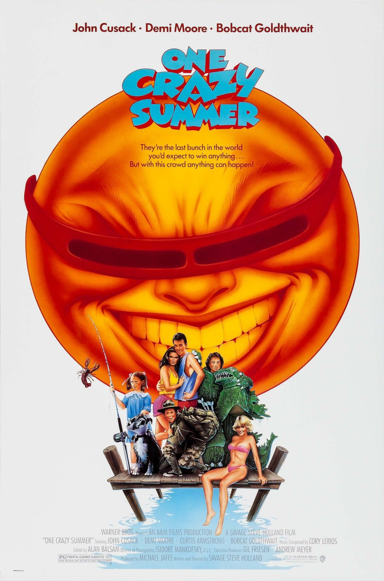 Mega Sized Movie Poster Image for One Crazy Summer 