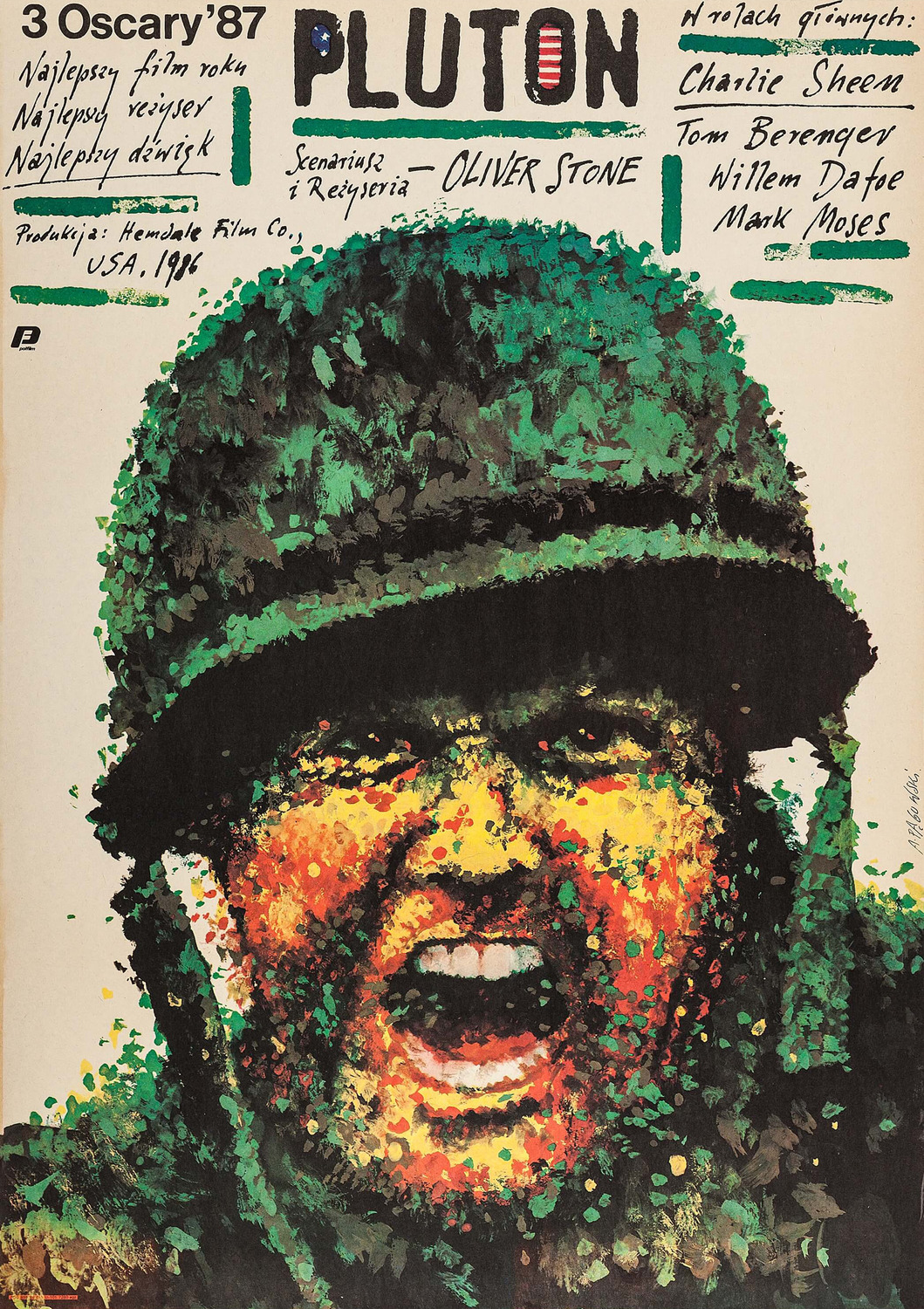 Extra Large Movie Poster Image for Platoon (#11 of 12)