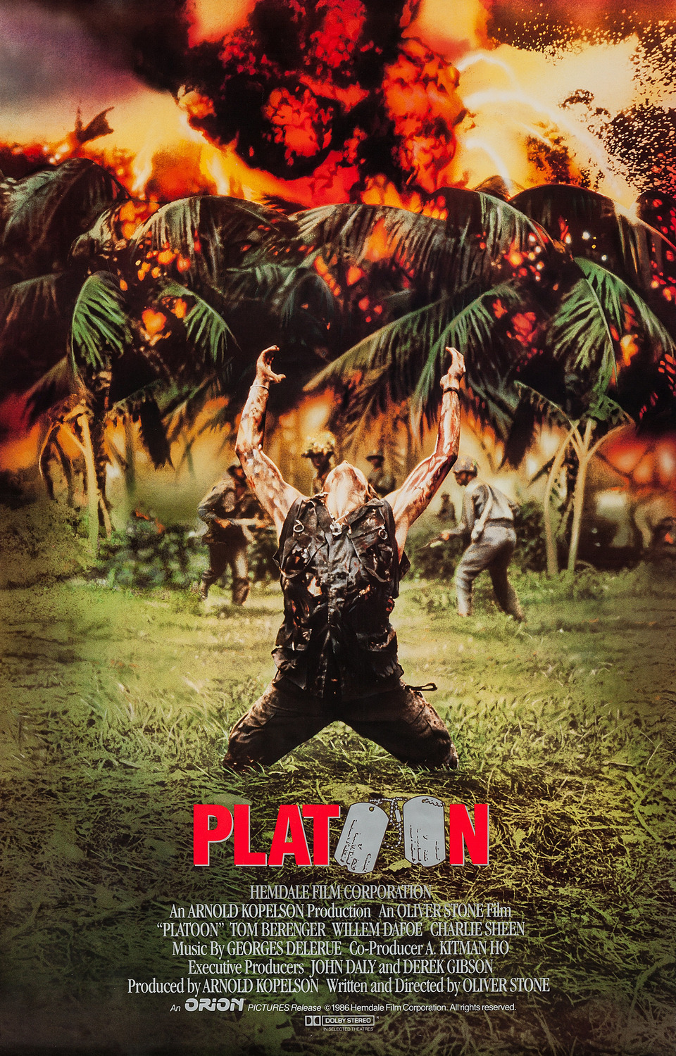 Extra Large Movie Poster Image for Platoon (#3 of 12)