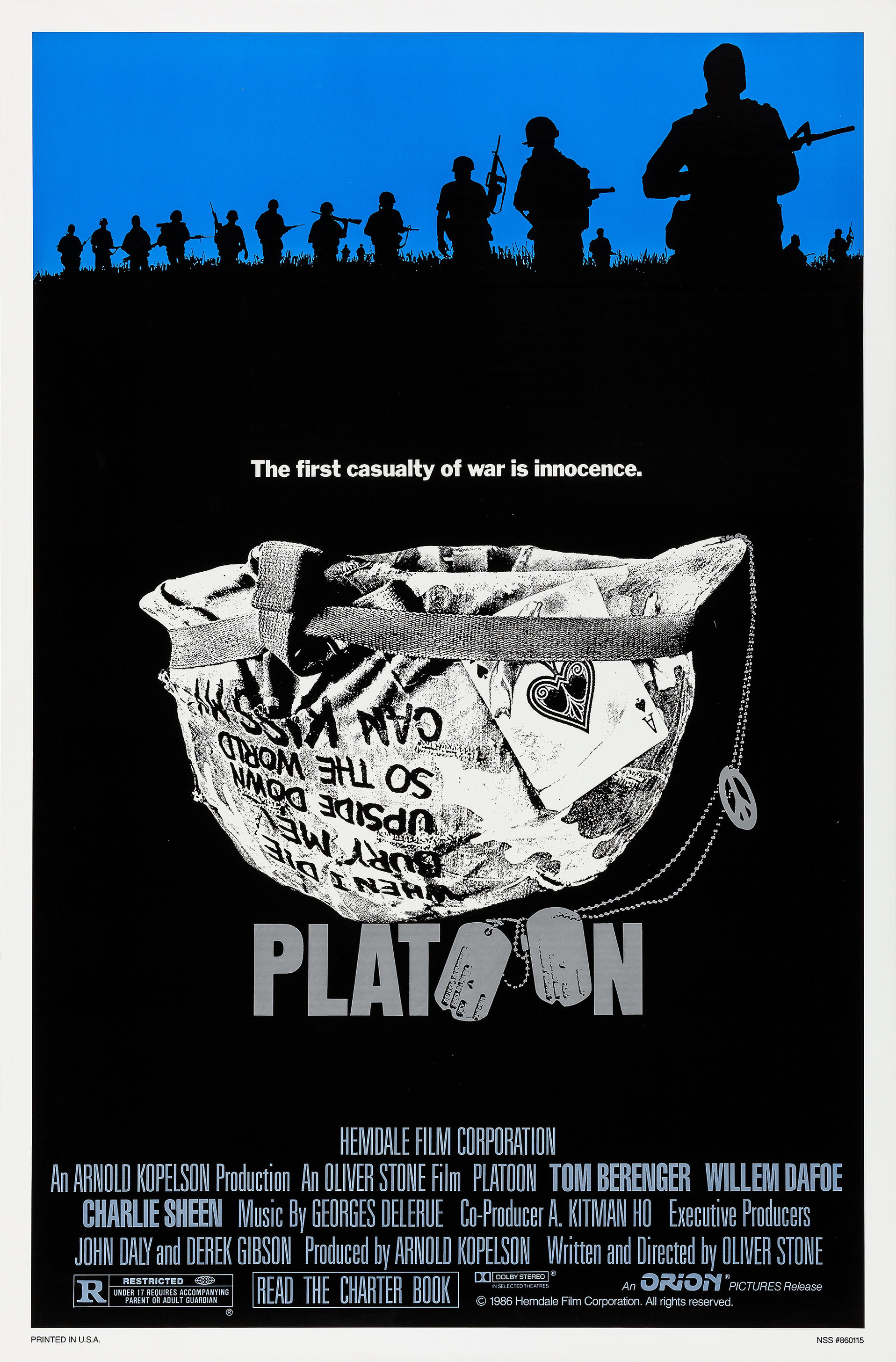 Mega Sized Movie Poster Image for Platoon (#5 of 12)