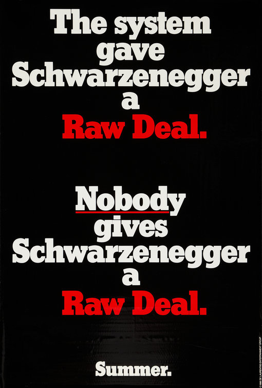 Raw Deal Movie Poster