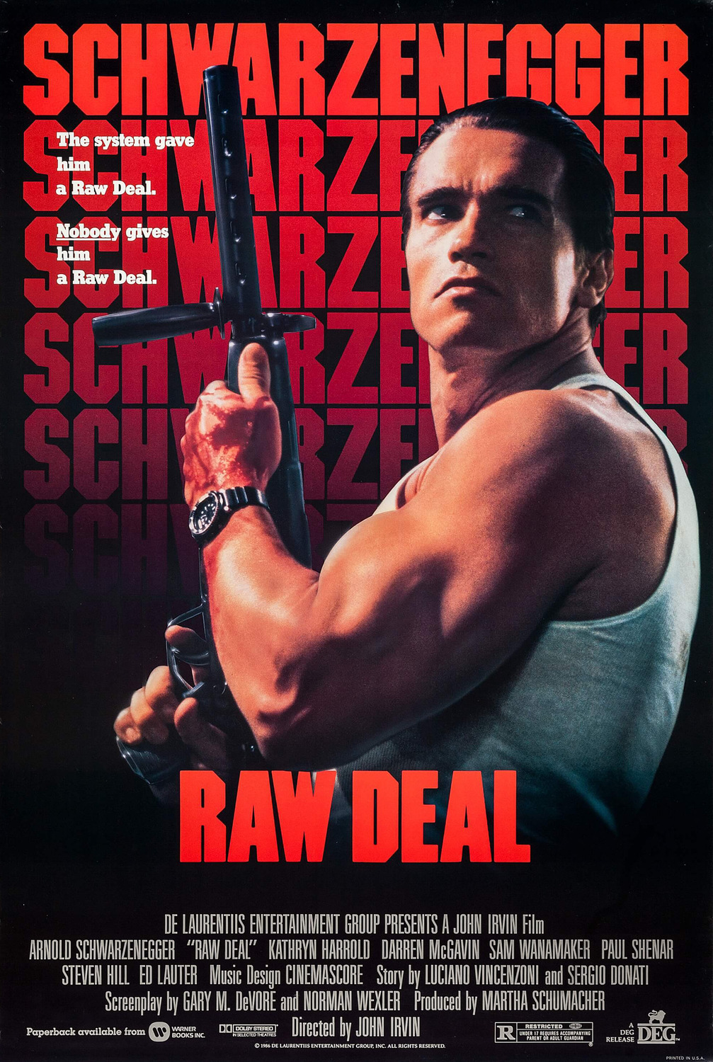 Extra Large Movie Poster Image for Raw Deal (#1 of 4)