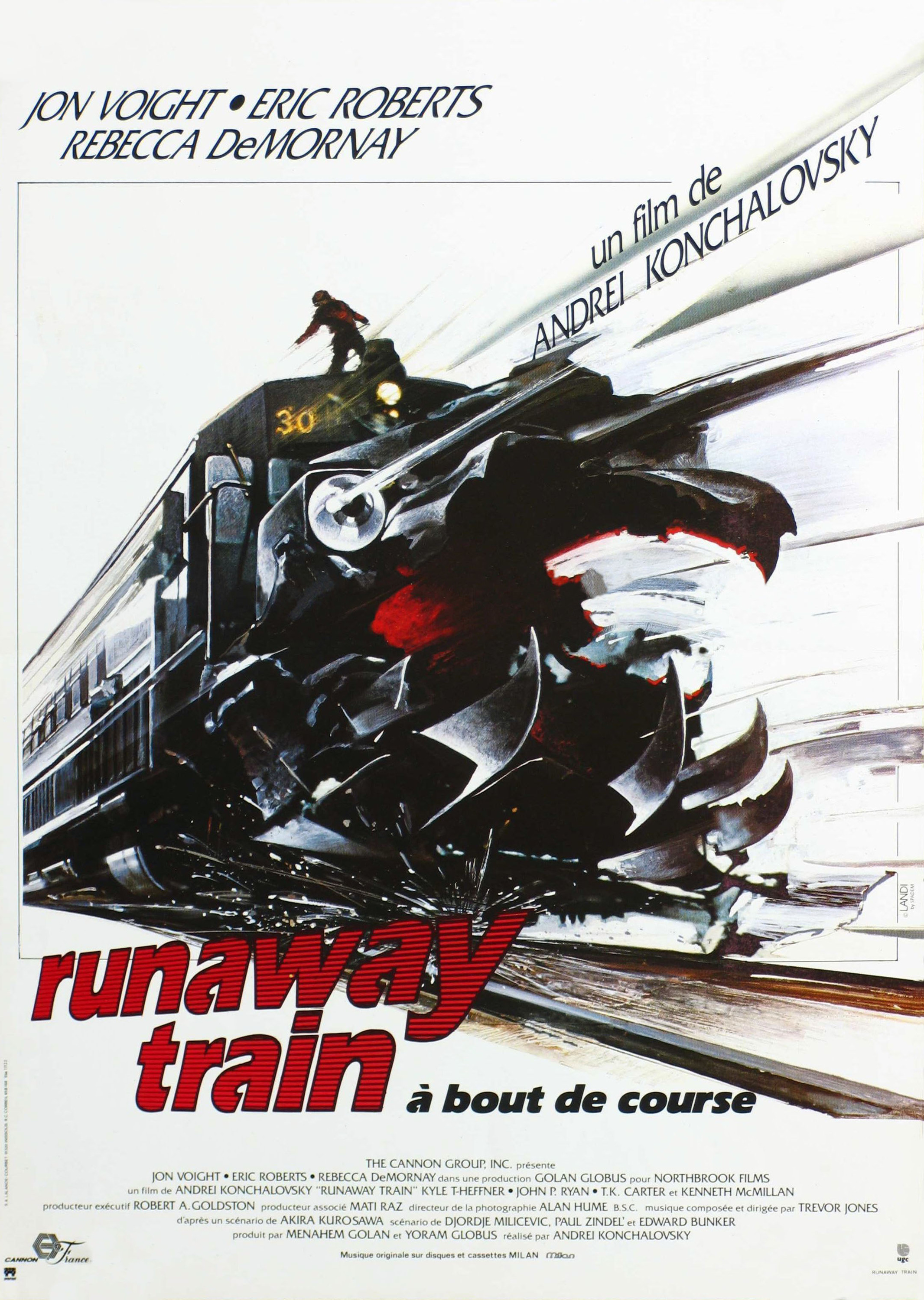Mega Sized Movie Poster Image for Runaway Train (#2 of 2)