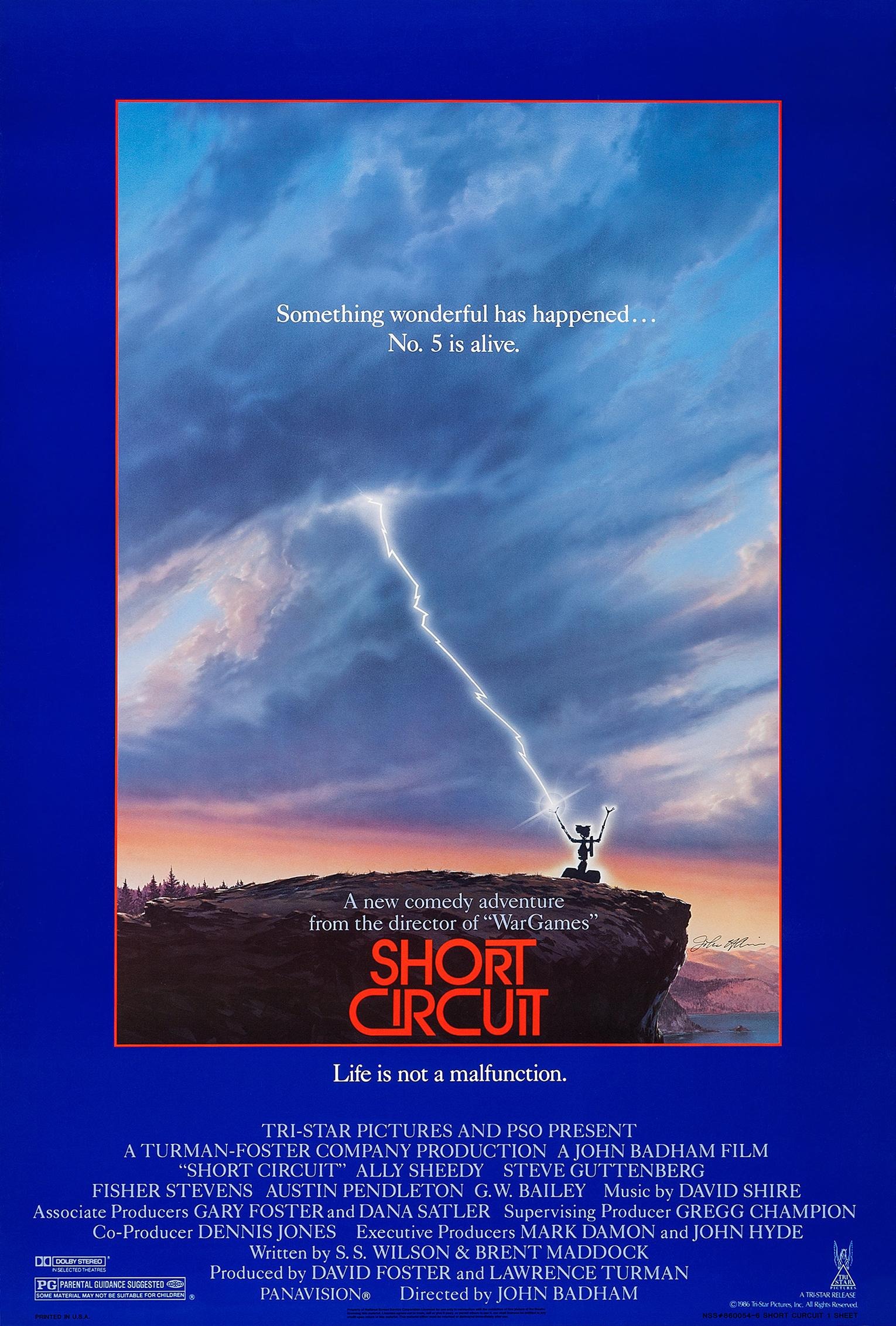 Mega Sized Movie Poster Image for Short Circuit 