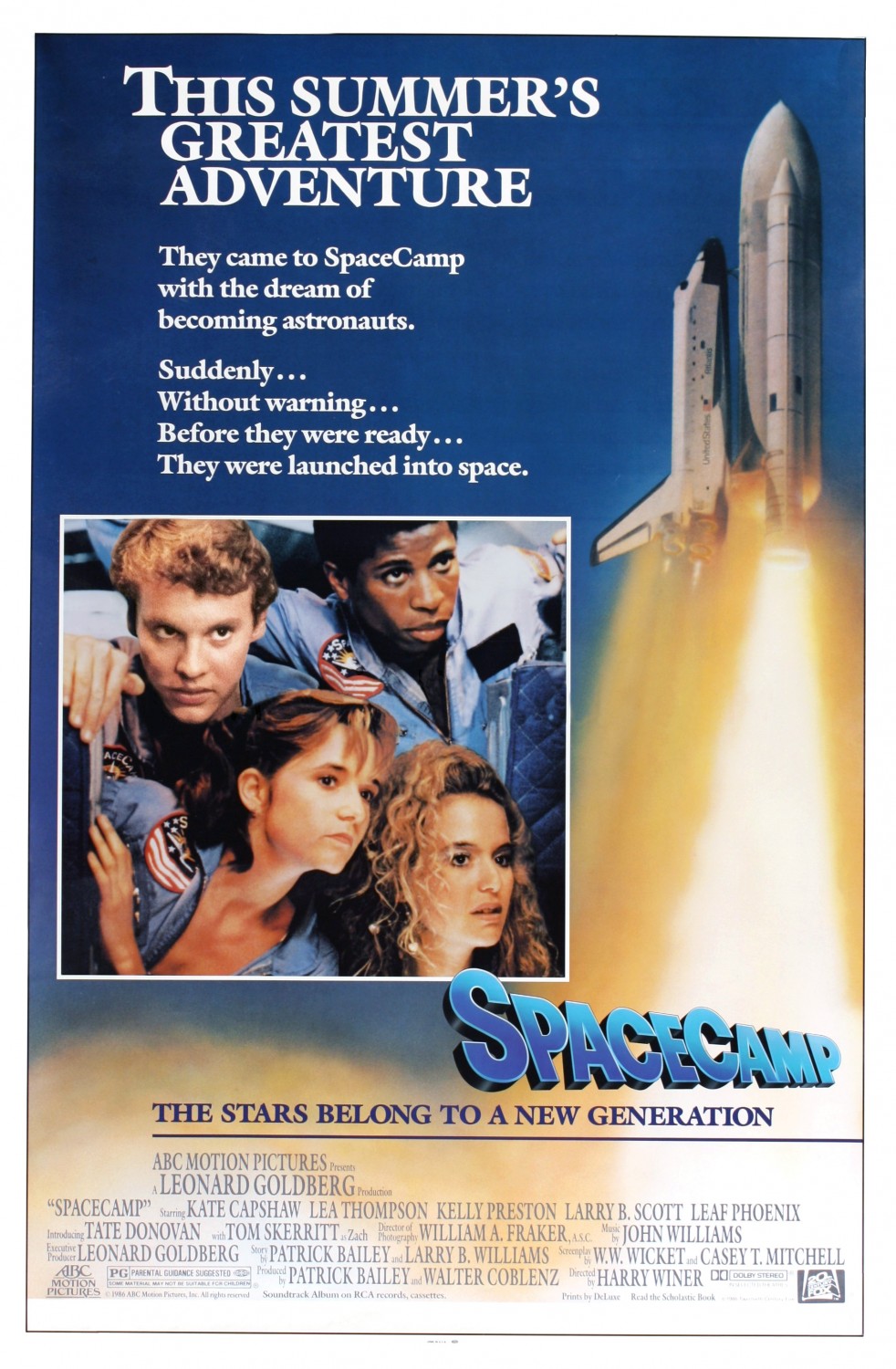 Extra Large Movie Poster Image for SpaceCamp (#1 of 3)