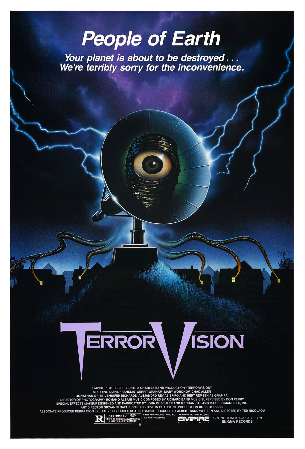 Extra Large Movie Poster Image for TerrorVision 