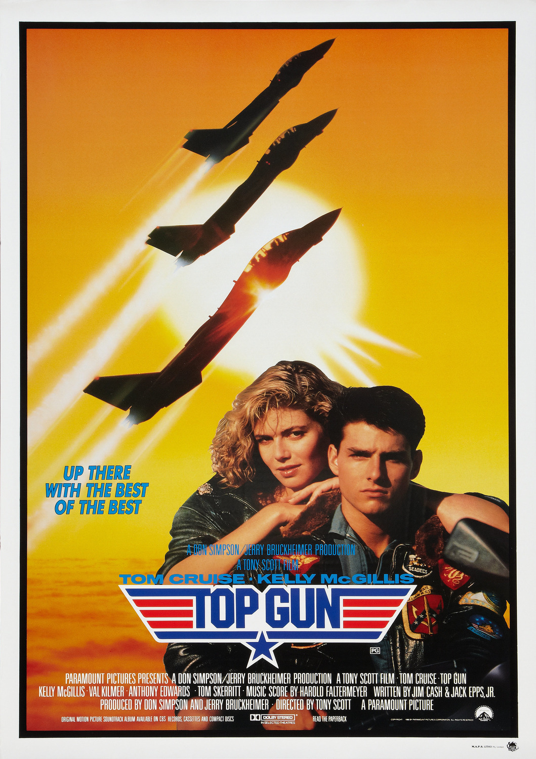 Extra Large Movie Poster Image for Top Gun (#2 of 8)