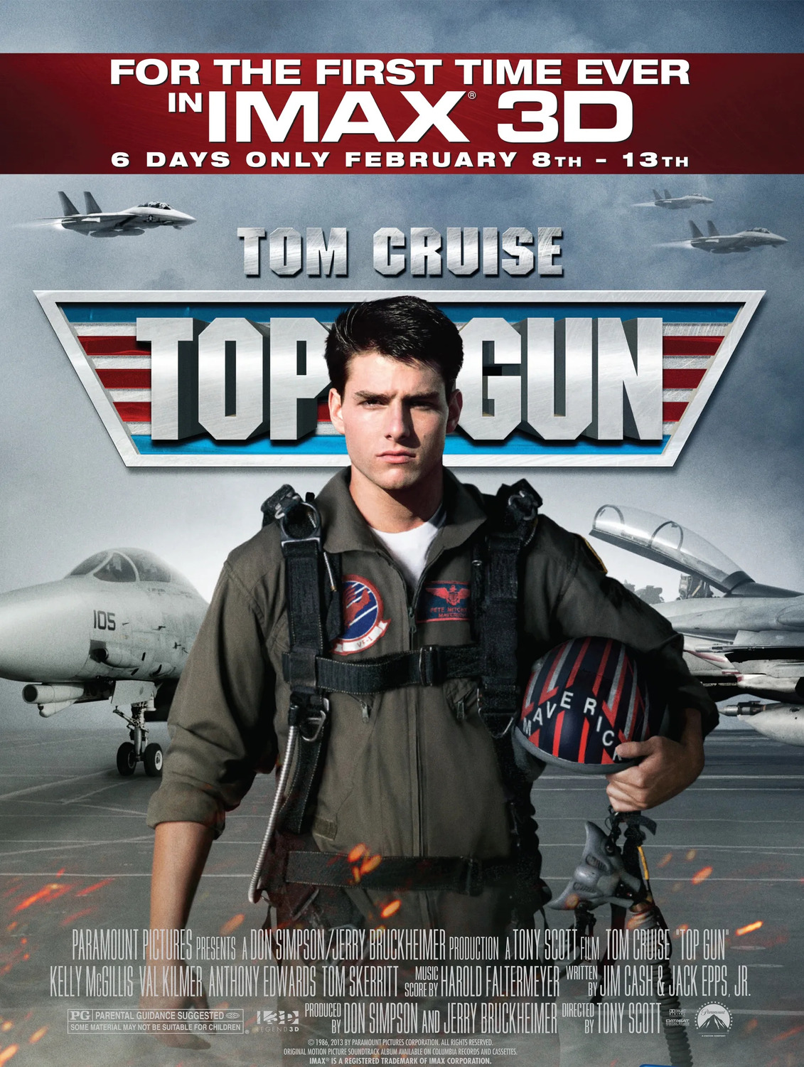Extra Large Movie Poster Image for Top Gun (#3 of 9)