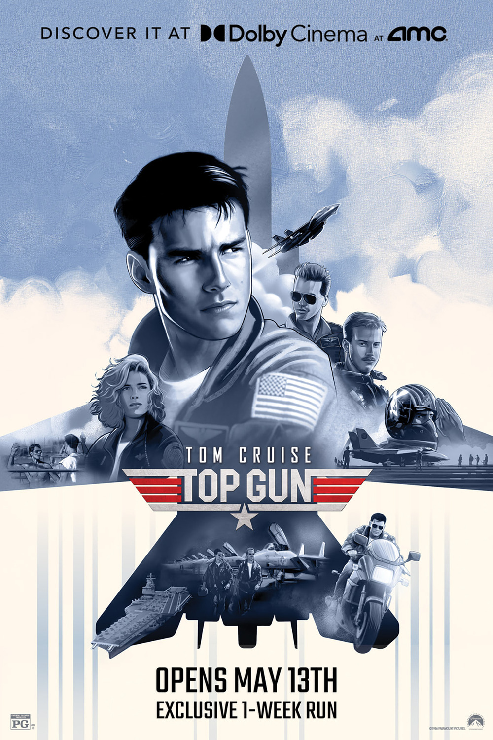 Extra Large Movie Poster Image for Top Gun (#7 of 8)