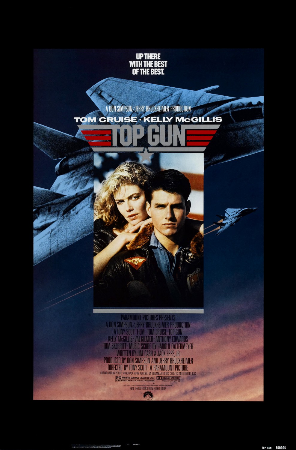Extra Large Movie Poster Image for Top Gun (#1 of 8)