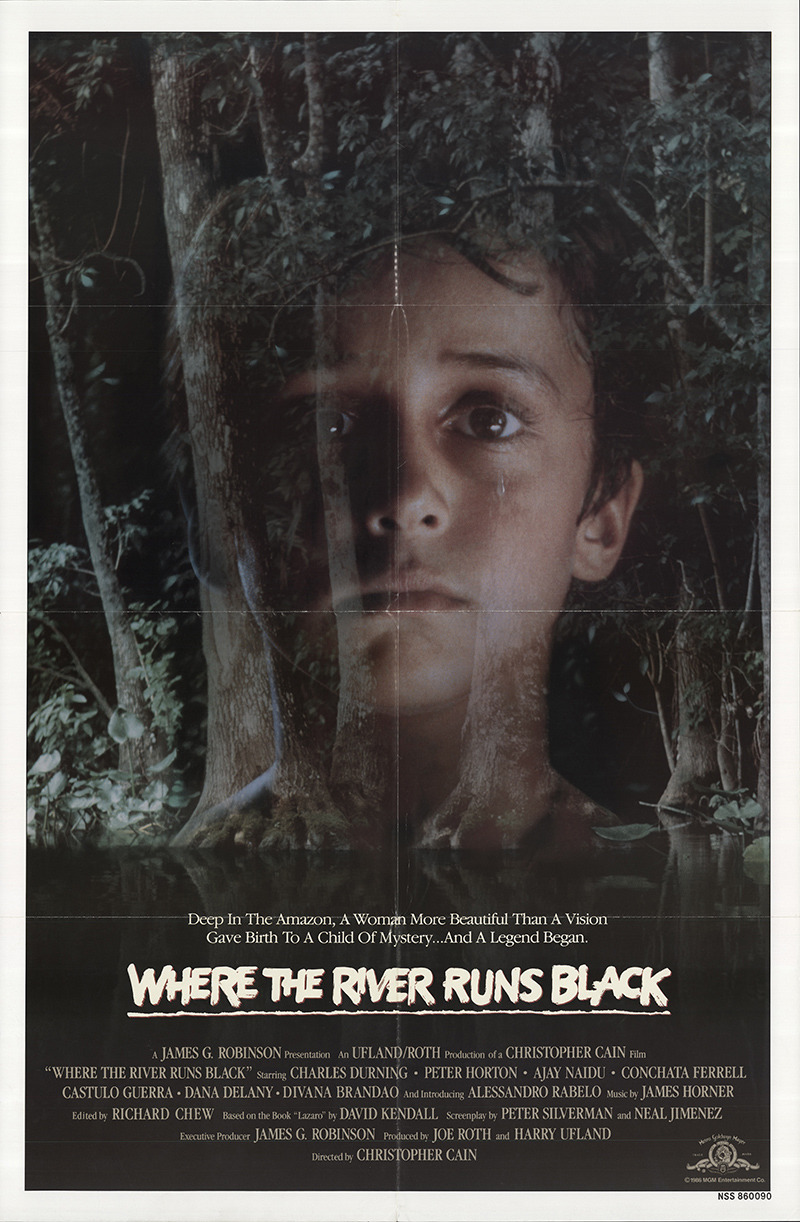 Extra Large Movie Poster Image for Where the River Runs Black 
