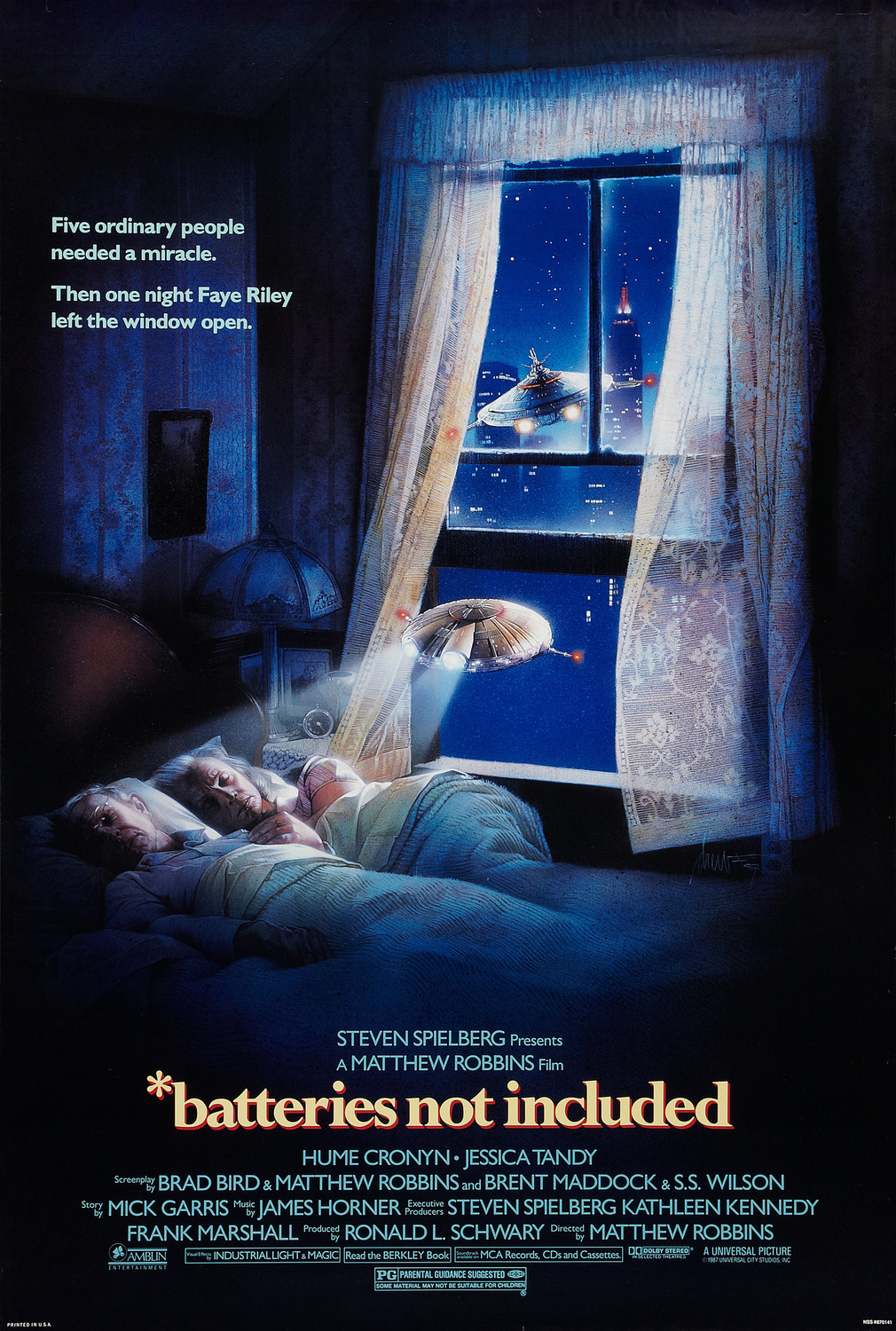 Extra Large Movie Poster Image for *batteries not included 