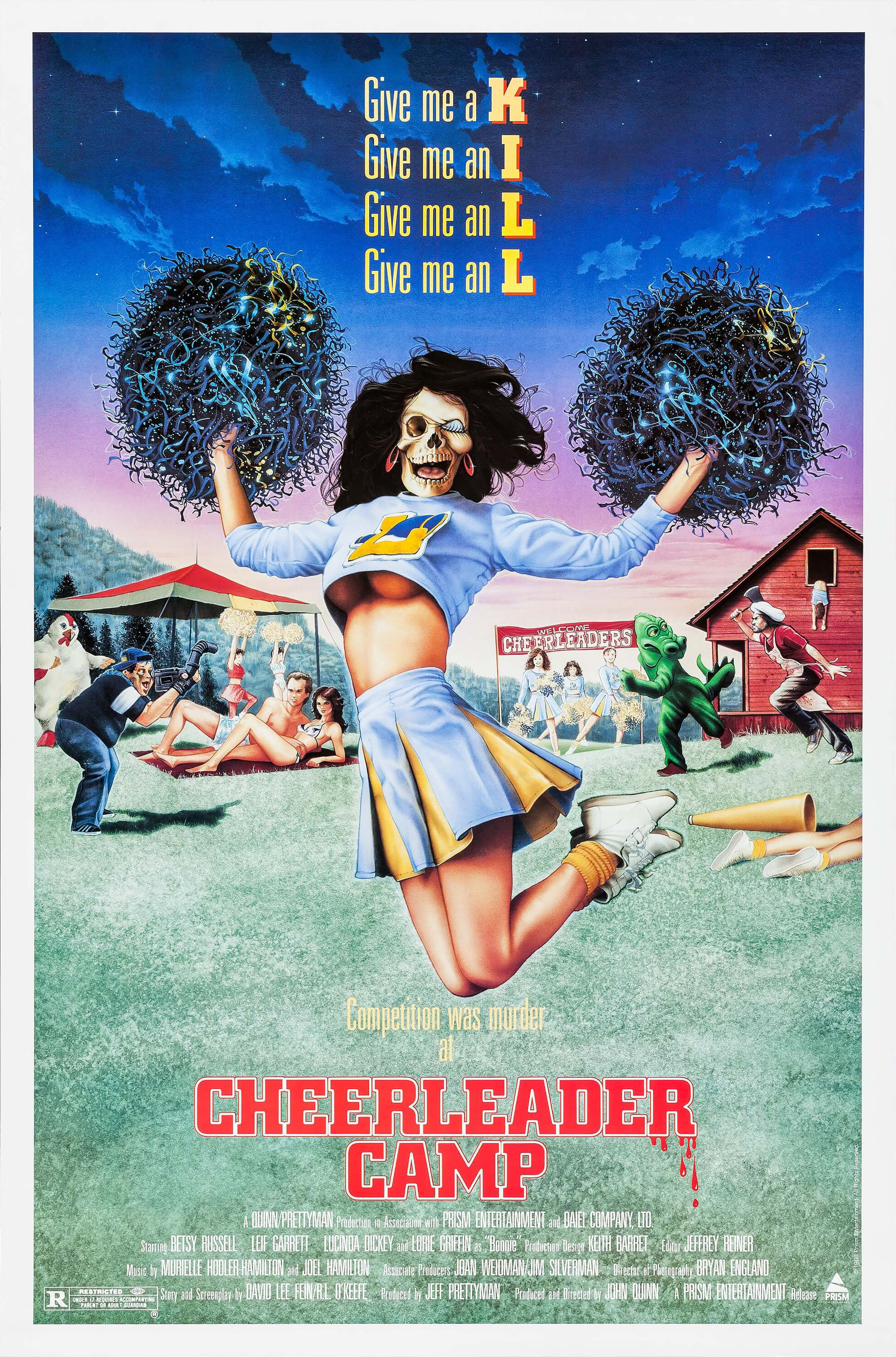 Mega Sized Movie Poster Image for Cheerleader Camp 