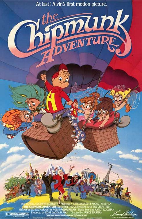 The Chipmunk Adventure Movie Poster