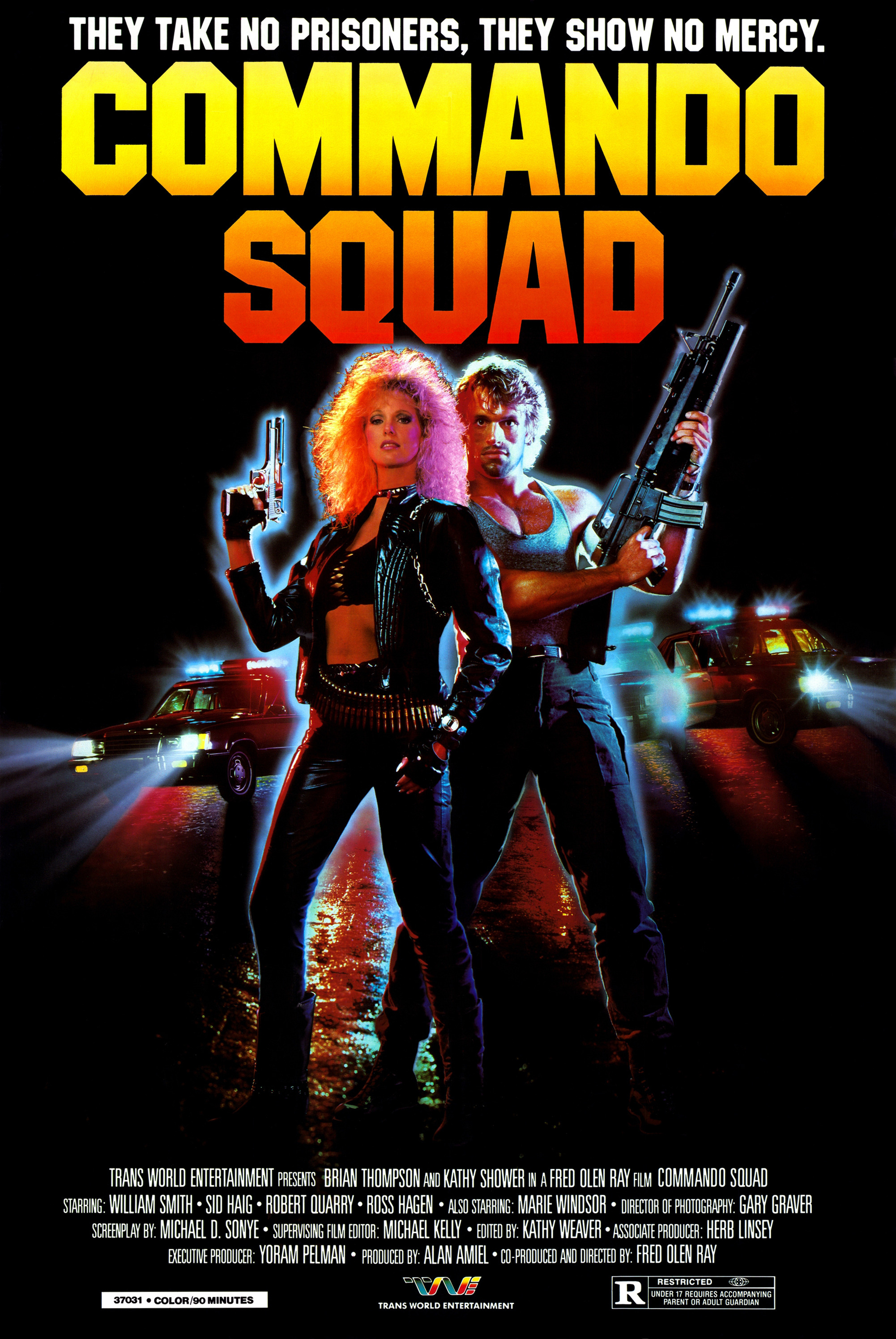 Mega Sized Movie Poster Image for Commando Squad 
