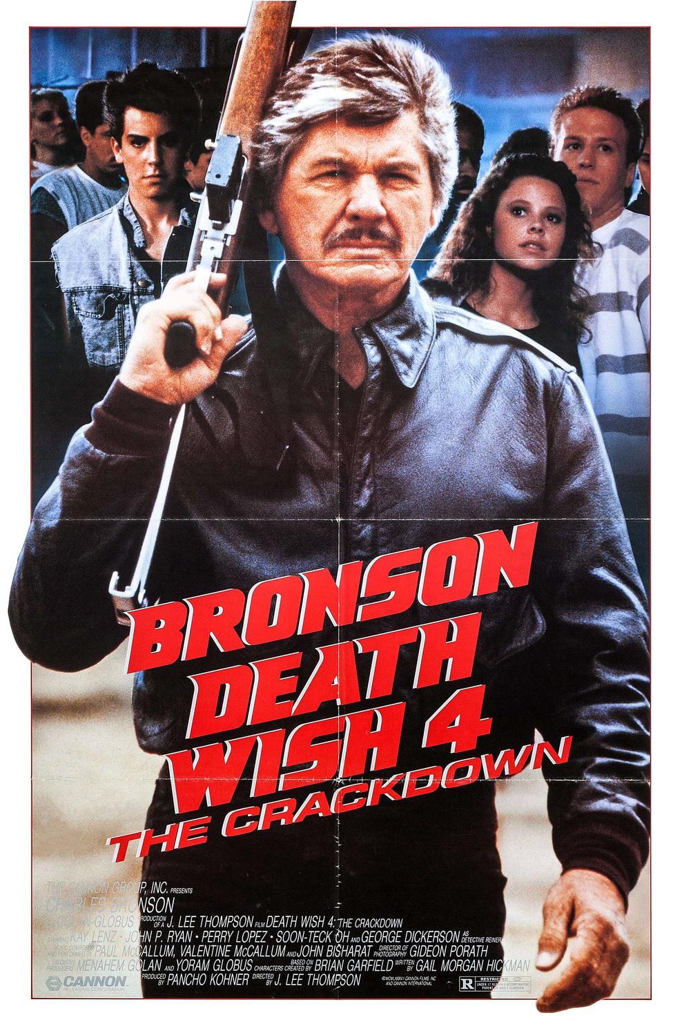 Extra Large Movie Poster Image for Death Wish 4: The Crackdown 