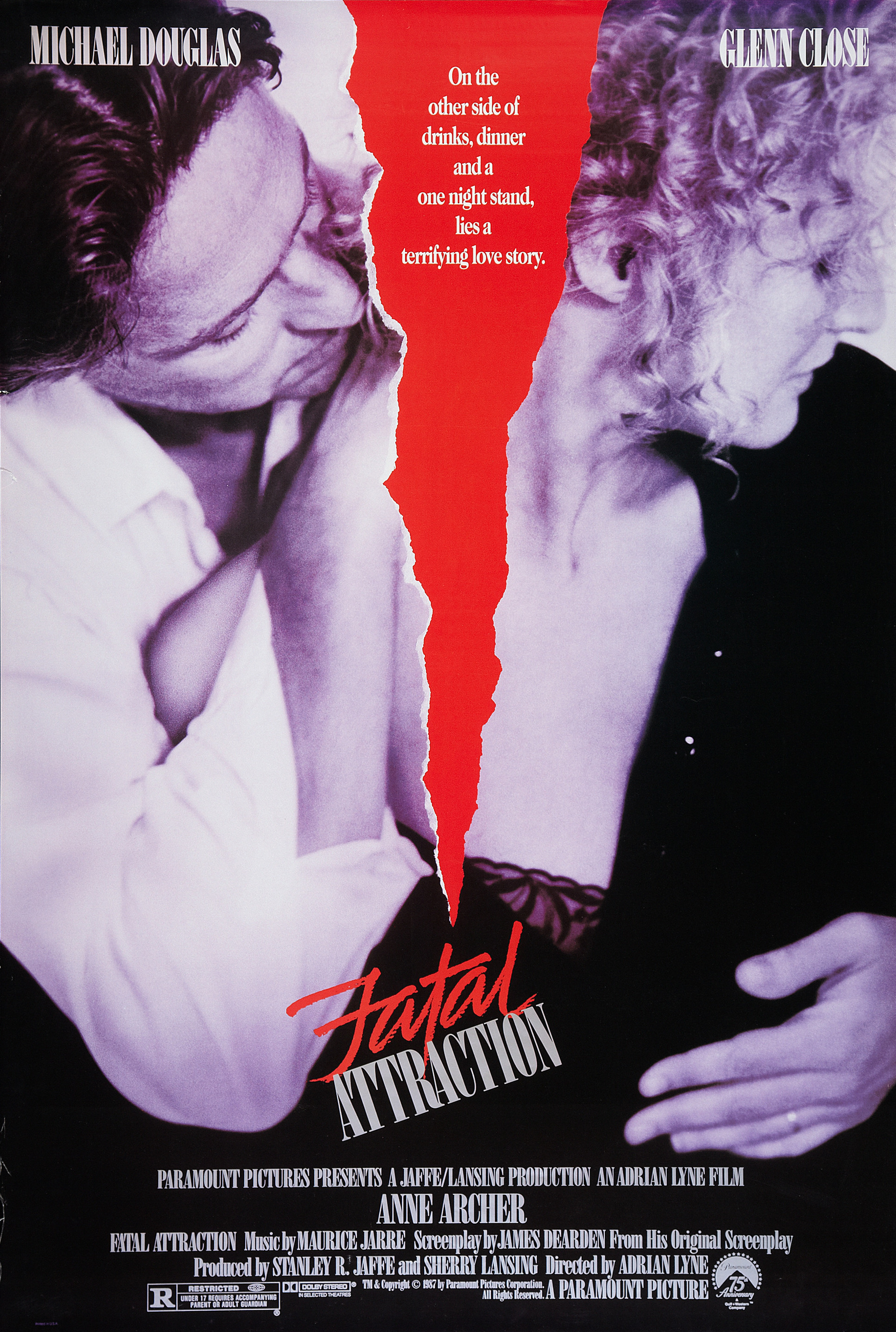 Mega Sized Movie Poster Image for Fatal Attraction 