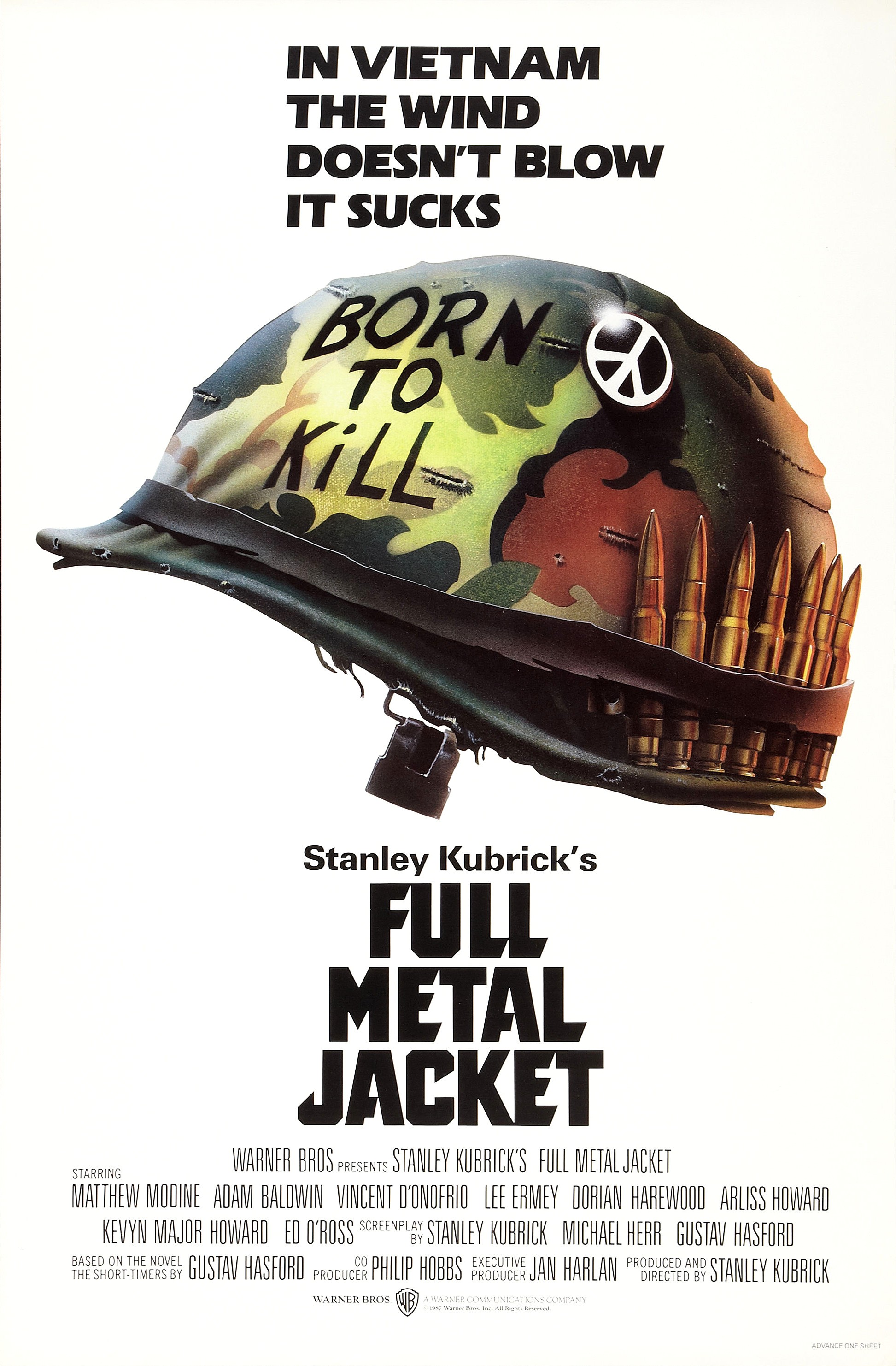 Mega Sized Movie Poster Image for Full Metal Jacket (#1 of 2)