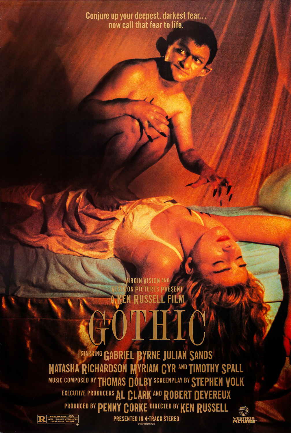 Extra Large Movie Poster Image for Gothic (#1 of 2)