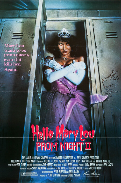 Hello Mary Lou: Prom Night II Movie Poster
