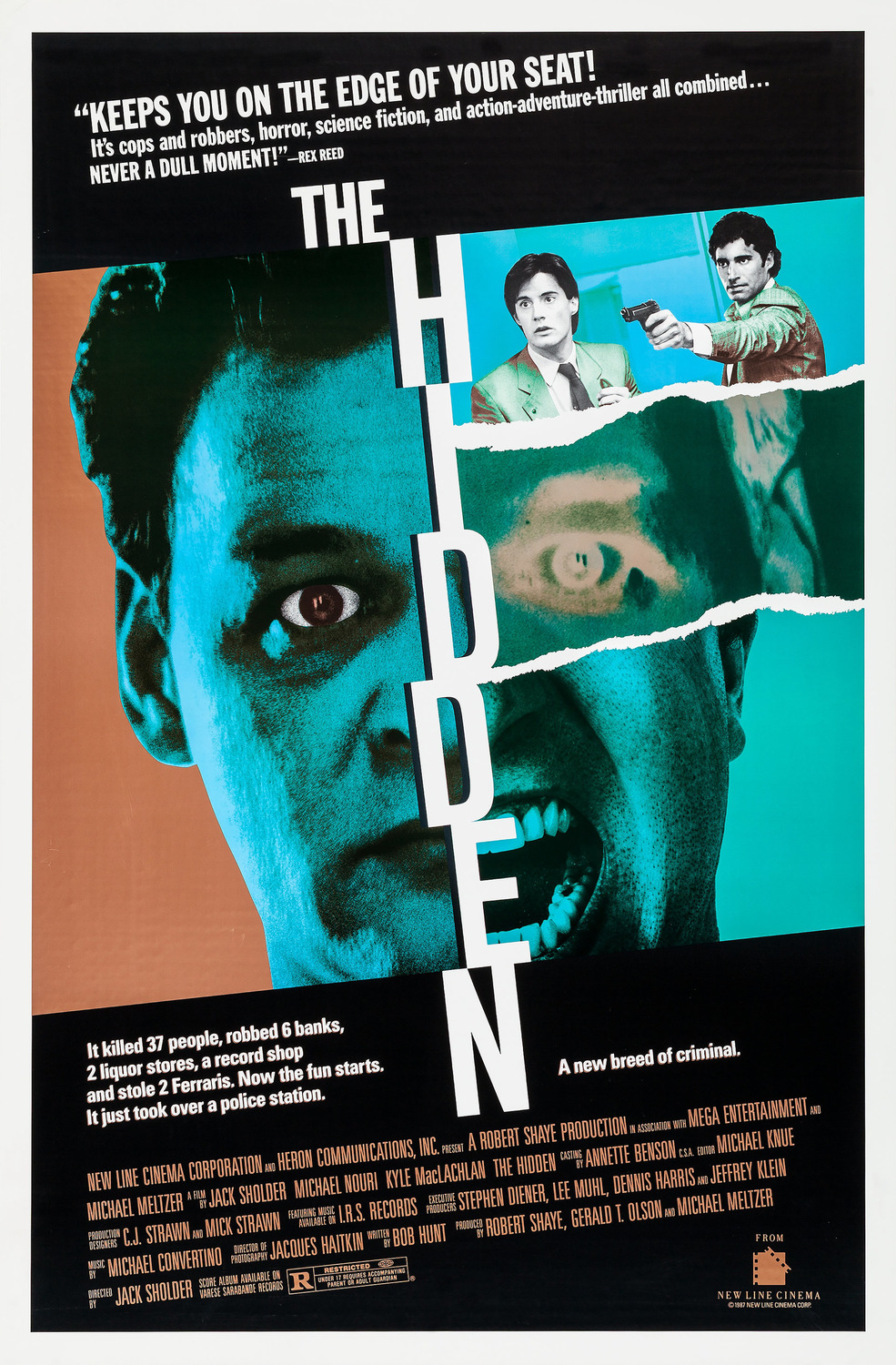 Extra Large Movie Poster Image for The Hidden (#1 of 2)